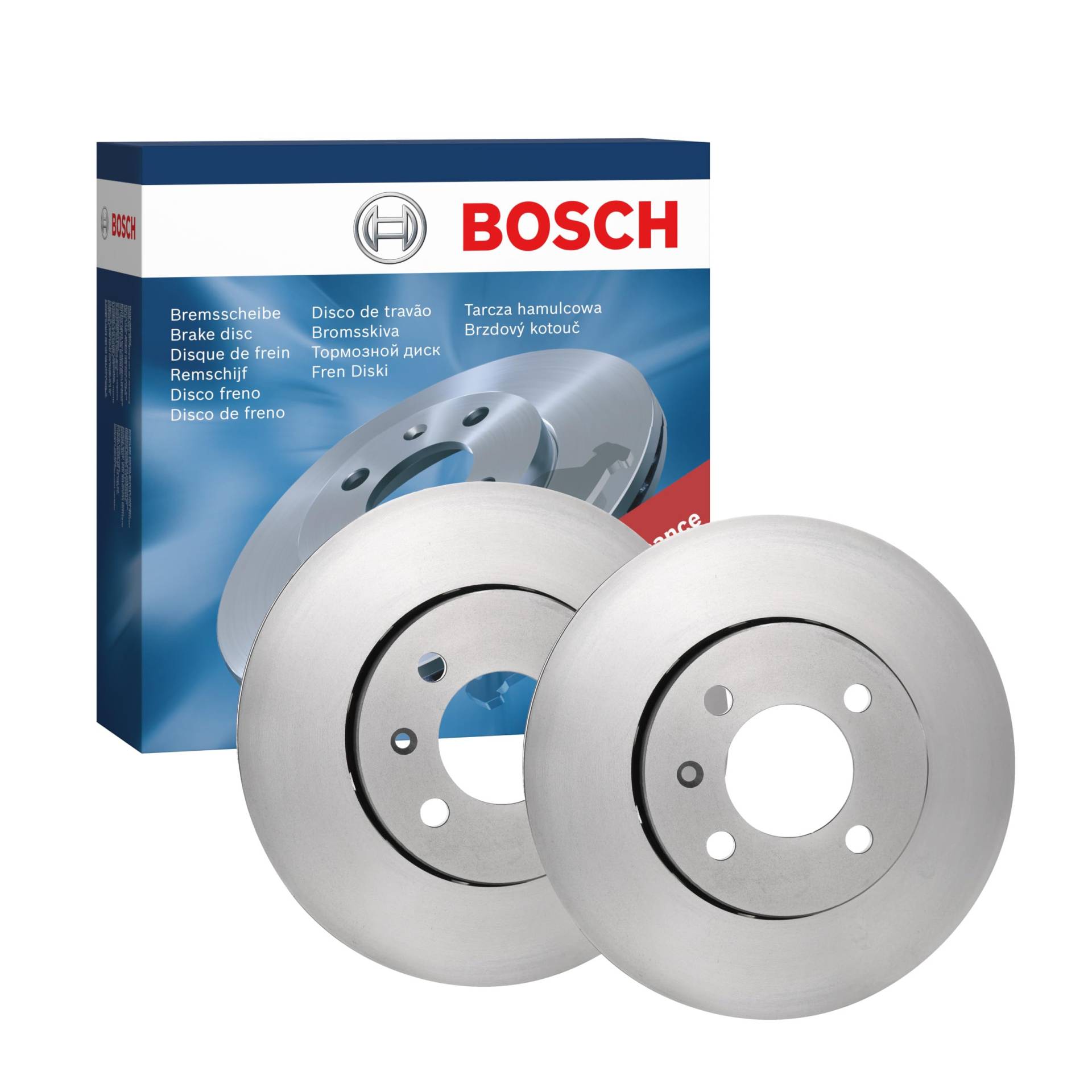 Bosch BD1606 Bremsscheiben - Vorderachse - ECE-R90 Zertifizierung - zwei Bremsscheiben pro Set von Bosch Automotive