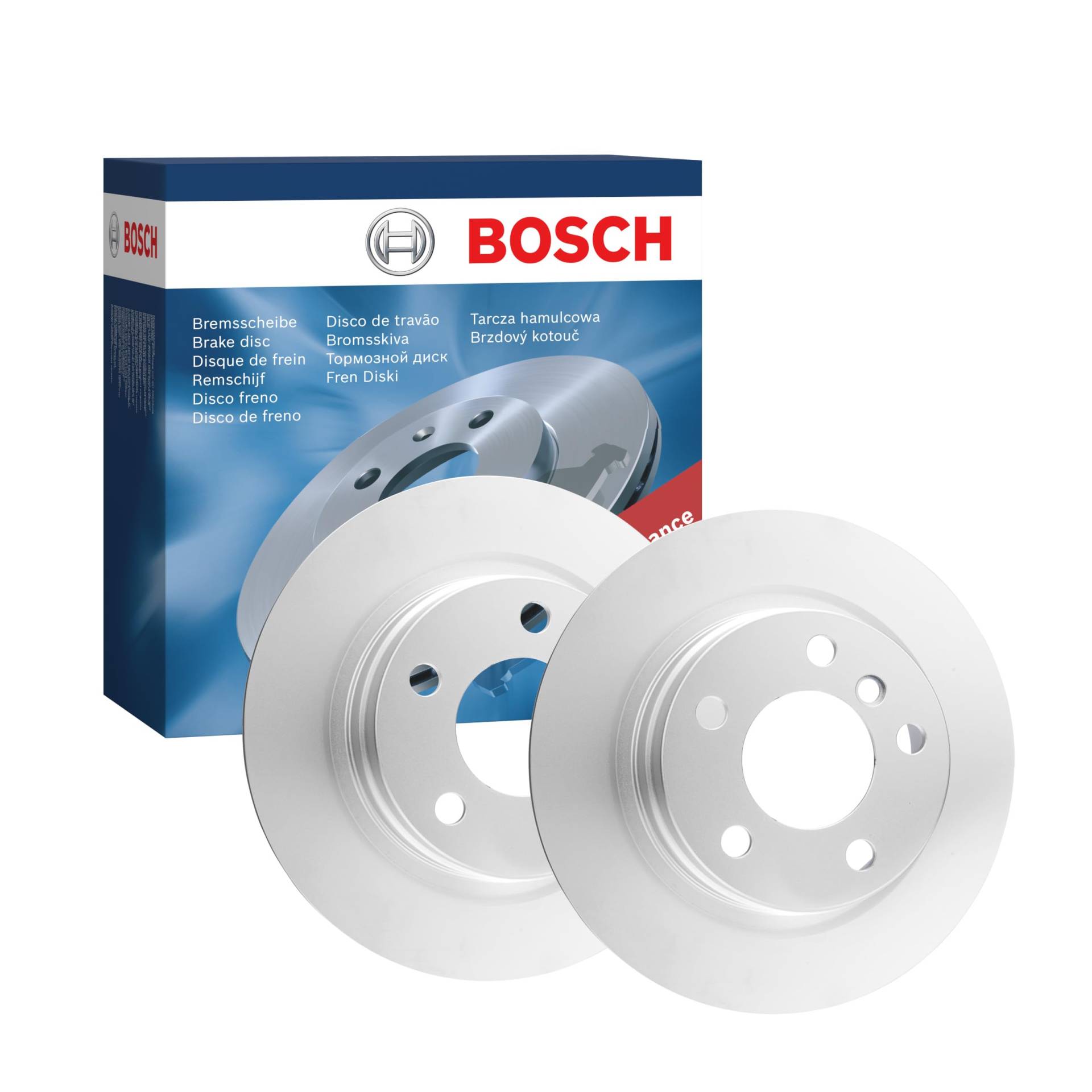 Bosch BD1650 Bremsscheiben - Hinterachse - ECE-R90 Zertifizierung - zwei Bremsscheiben pro Set von Bosch Automotive