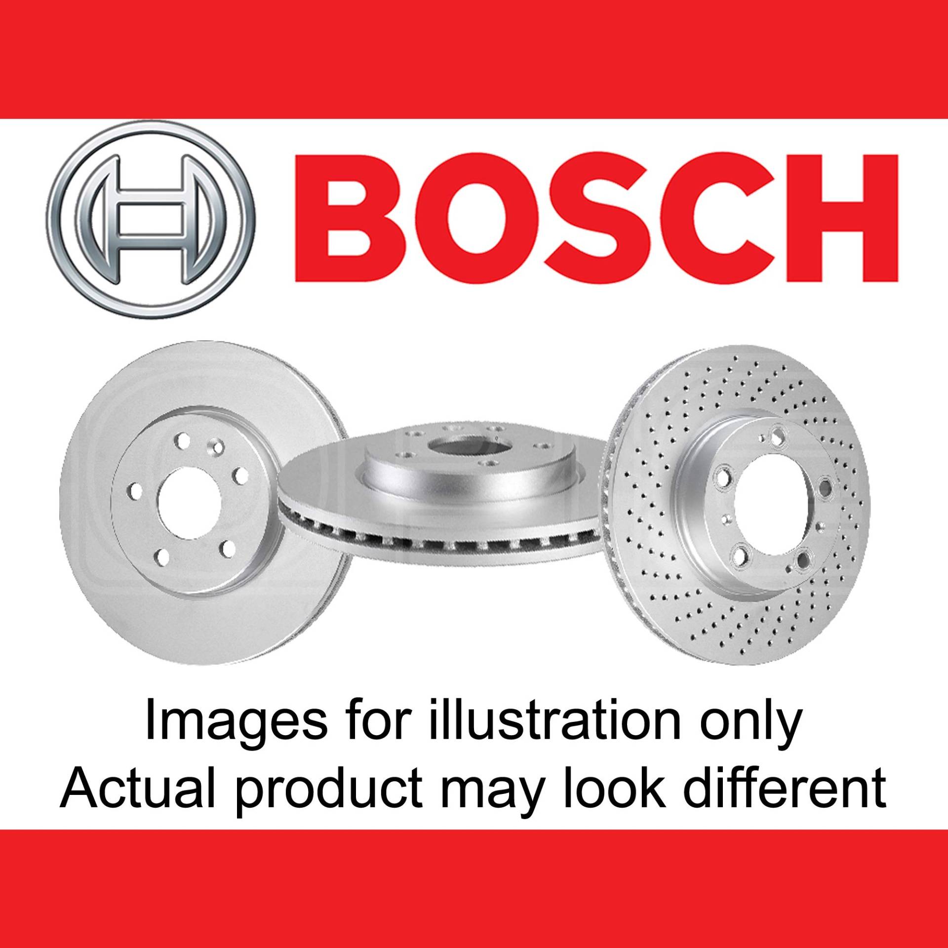 Bosch BD1838 Bremsscheiben - Vorderachse - ECE-R90 Zertifizierung - zwei Bremsscheiben pro Set von Bosch Automotive