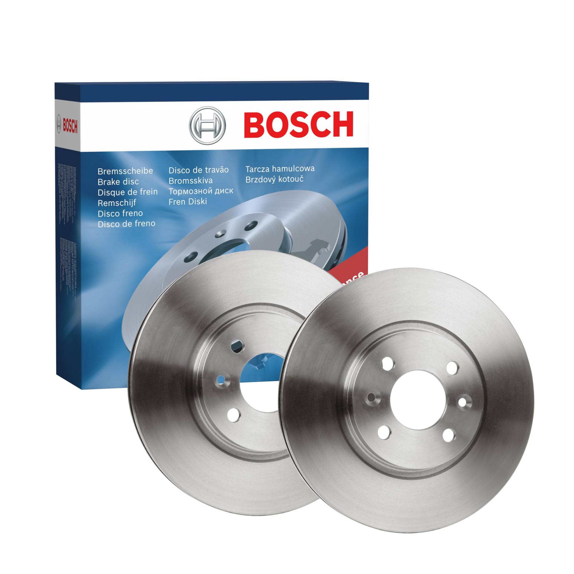 Bosch BD1868 Bremsscheiben - Vorderachse - ECE-R90 Zertifizierung - zwei Bremsscheiben pro Set von Bosch Automotive