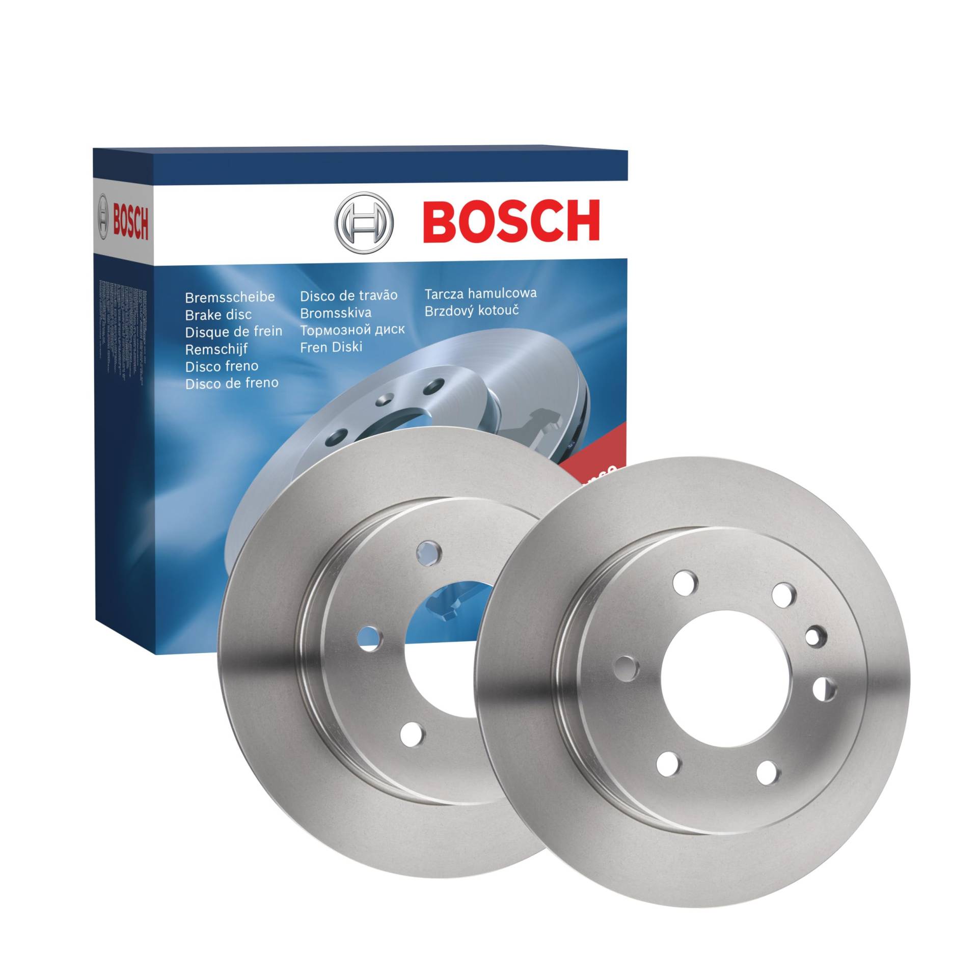 Bosch BD1901 Bremsscheiben - Hinterachse - zwei Bremsscheiben pro Set von Bosch Automotive