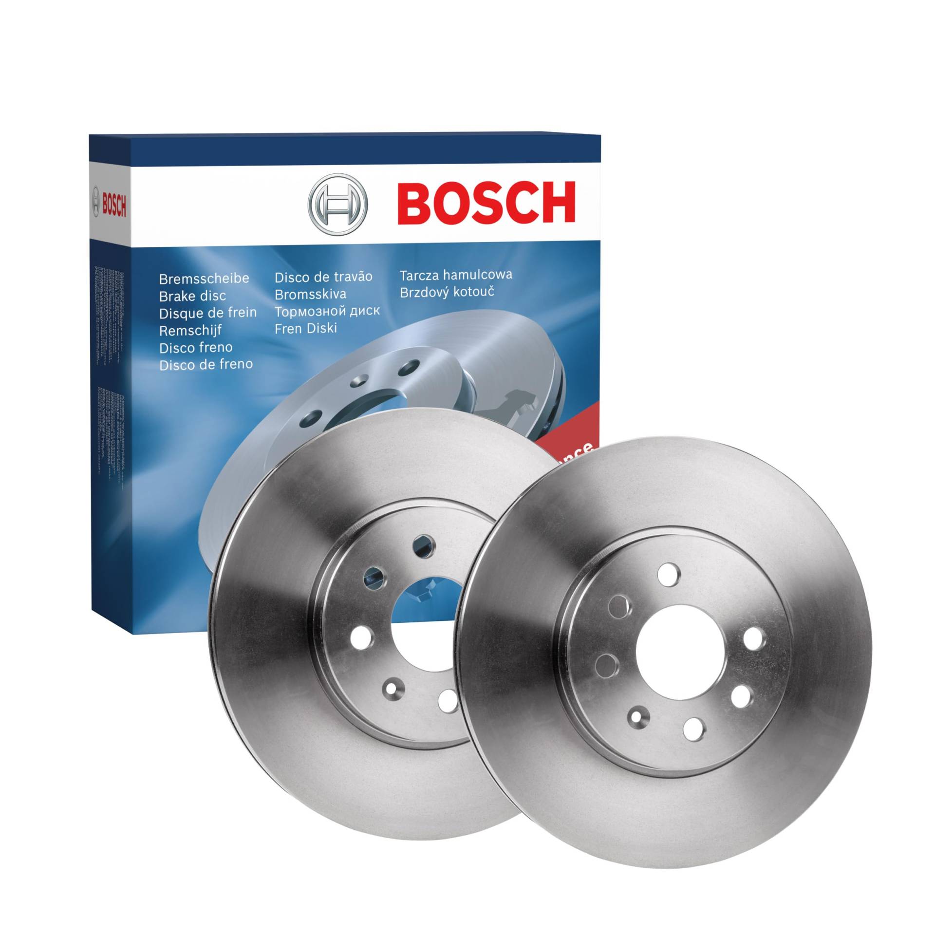 Bosch BD1939 Bremsscheiben - Vorderachse - ECE-R90 Zertifizierung - zwei Bremsscheiben pro Set von Bosch Automotive
