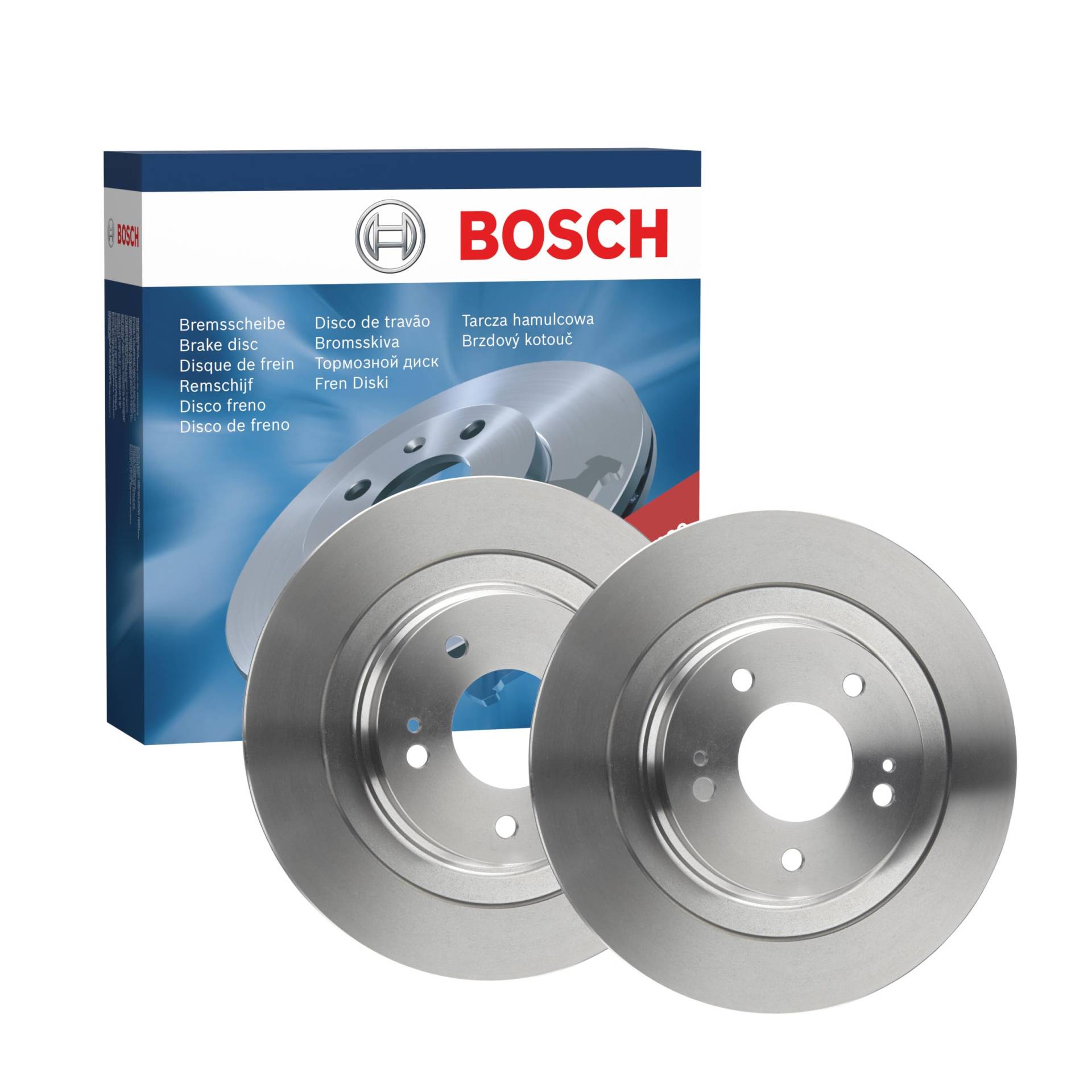 Bosch BD2005 Bremsscheiben - Hinterachse - ECE-R90 Zertifizierung - zwei Bremsscheiben pro Set von Bosch Automotive