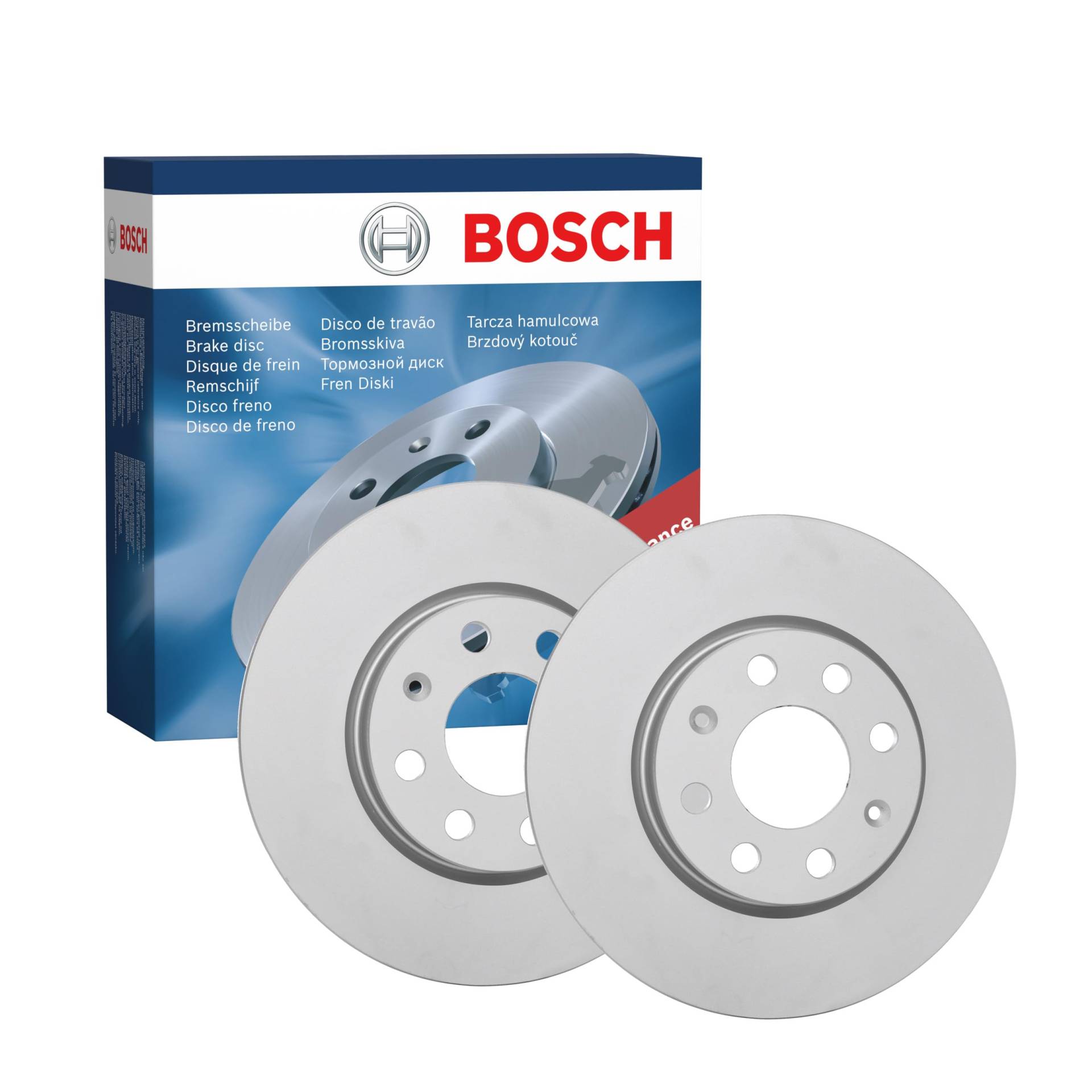 Bosch BD2090 Bremsscheiben - Vorderachse - ECE-R90 Zertifizierung - zwei Bremsscheiben pro Set von Bosch Automotive