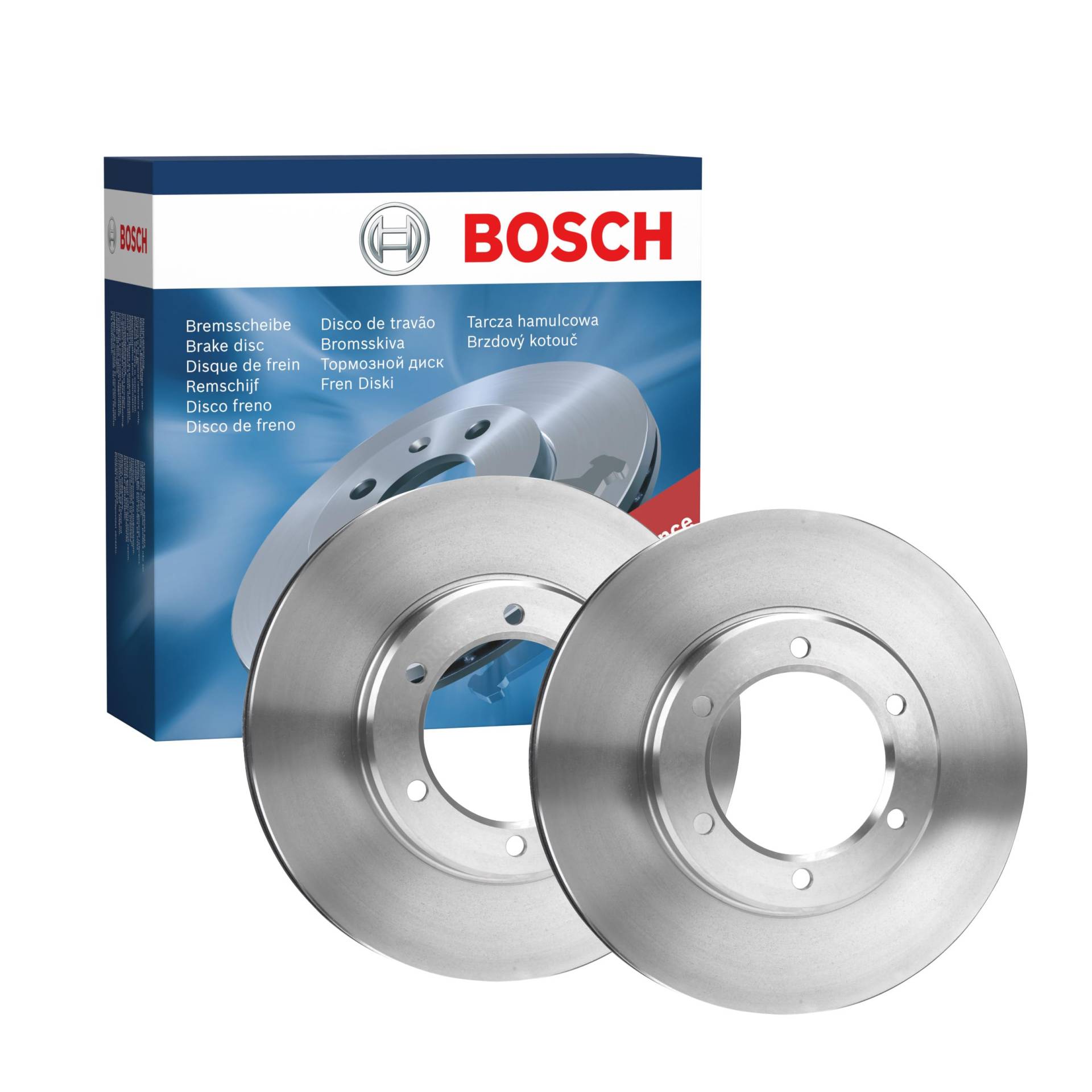 Bosch BD2155 Bremsscheiben - Vorderachse - ECE-R90 Zertifizierung - zwei Bremsscheiben pro Set von Bosch Automotive