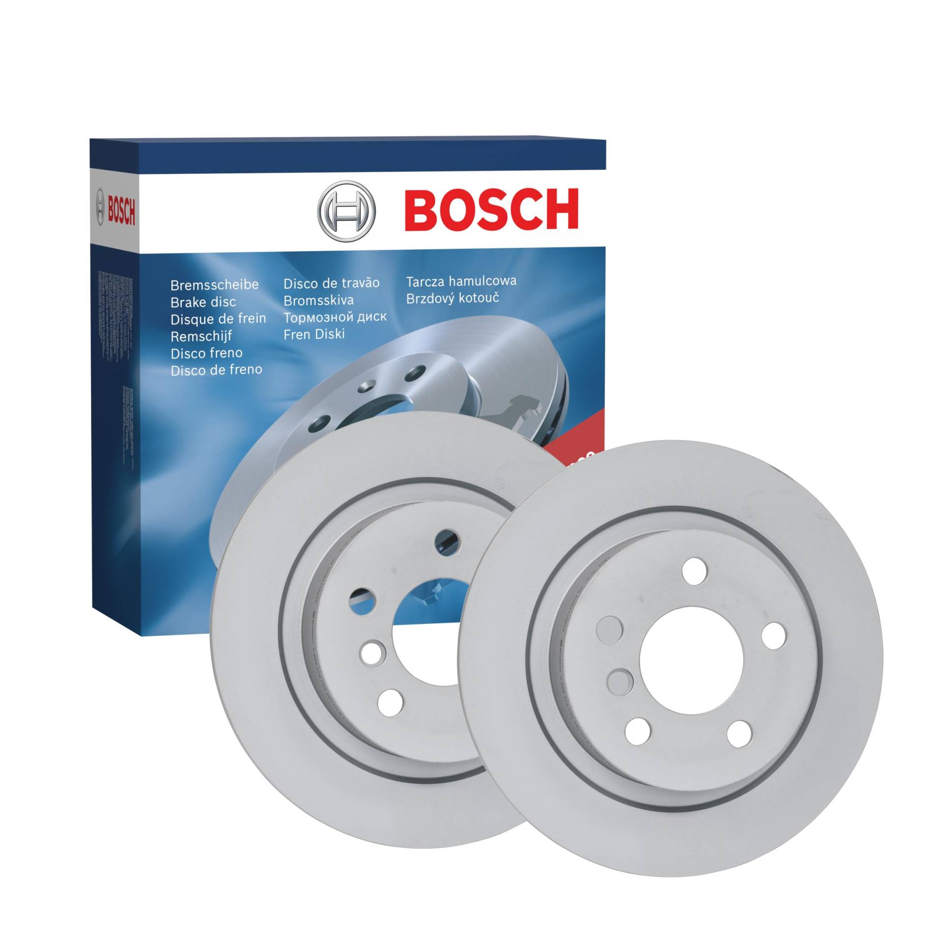 Bosch BD2413 Bremsscheiben - Hinterachse - ECE-R90 Zertifizierung - zwei Bremsscheiben pro Set von Bosch Automotive