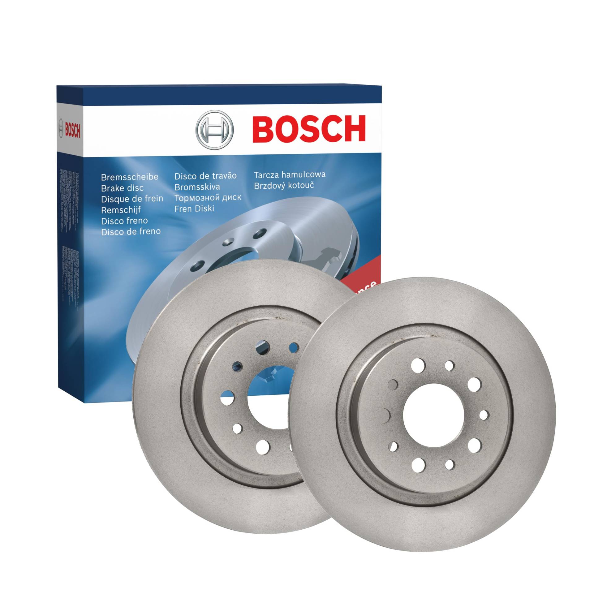 Bosch BD2419 Bremsscheiben - Hinterachse - ECE-R90 Zertifizierung - zwei Bremsscheiben pro Set von Bosch Automotive