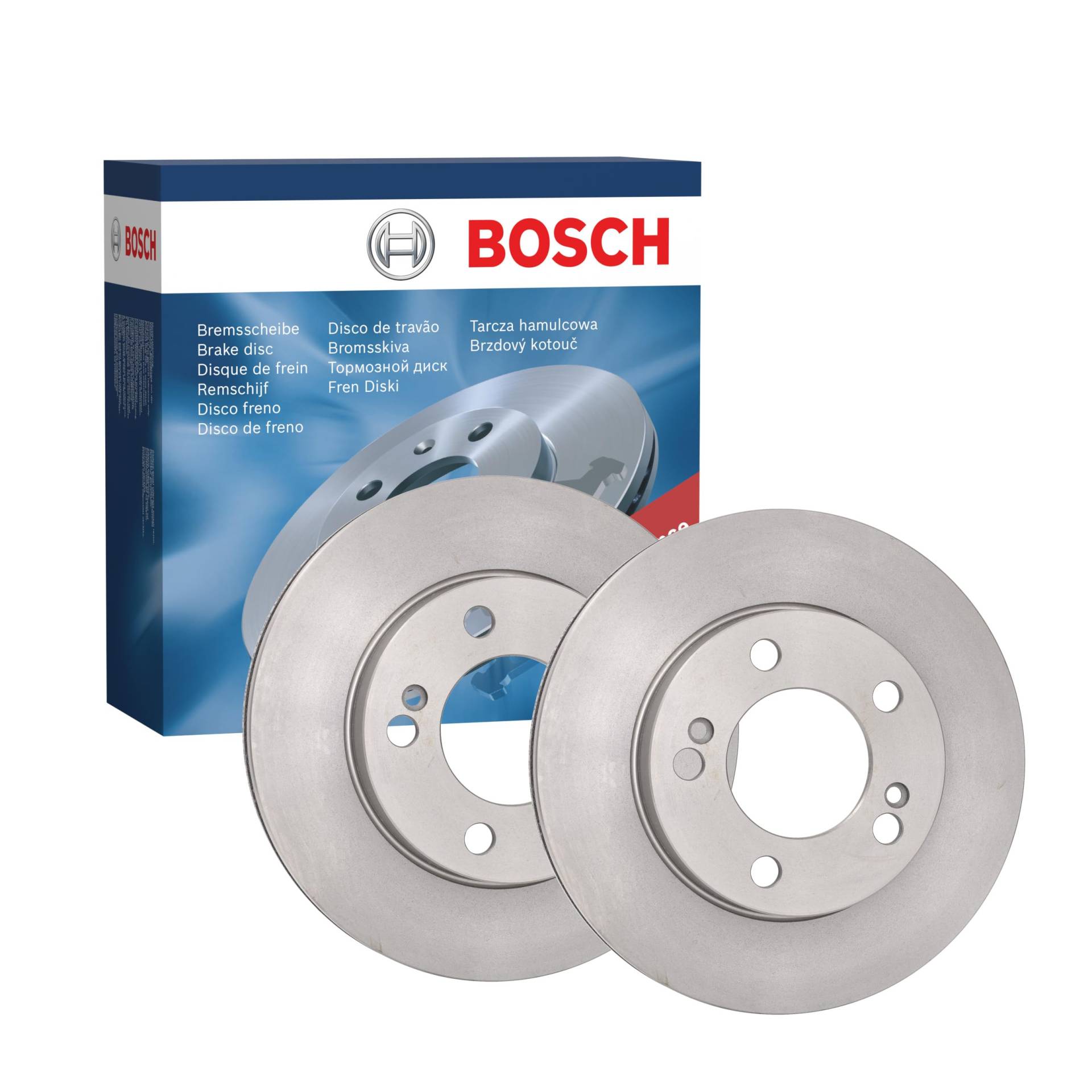 Bosch BD2453 Bremsscheiben - Vorderachse - ECE-R90 Zertifizierung - zwei Bremsscheiben pro Set von Bosch Automotive