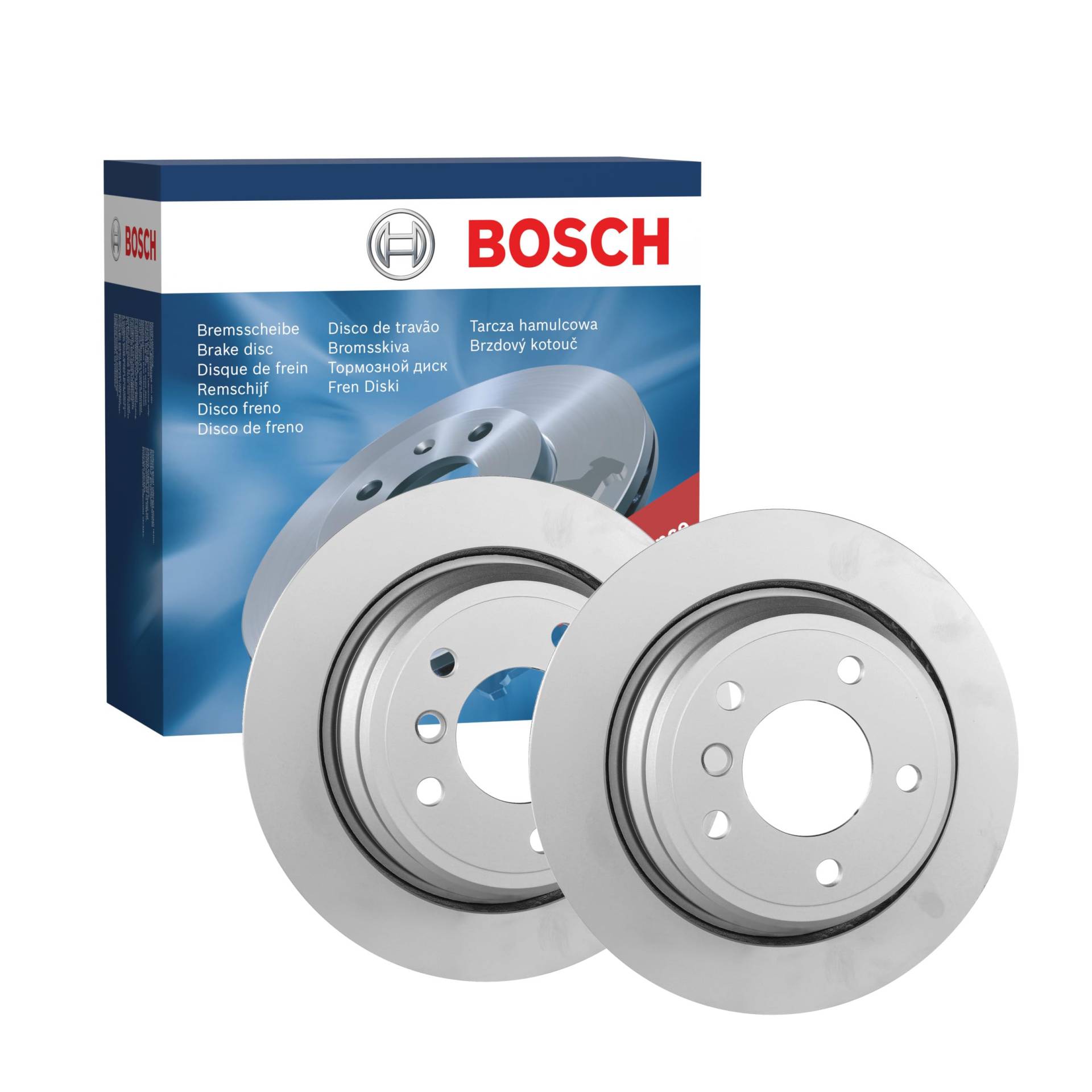 Bosch BD357 Bremsscheiben - Hinterachse - ECE-R90 Zertifizierung - zwei Bremsscheiben pro Set von Bosch Automotive