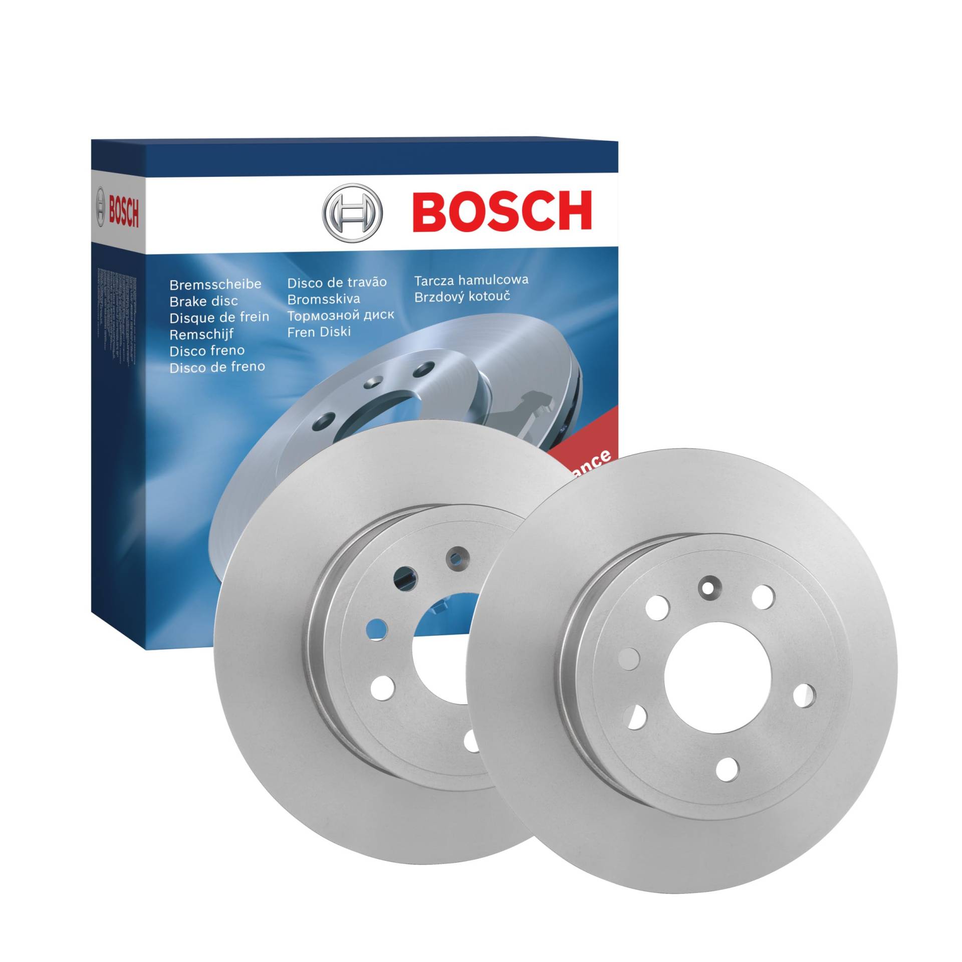 Bosch BD367 Bremsscheiben - Hinterachse - zwei Bremsscheiben pro Set von Bosch Automotive
