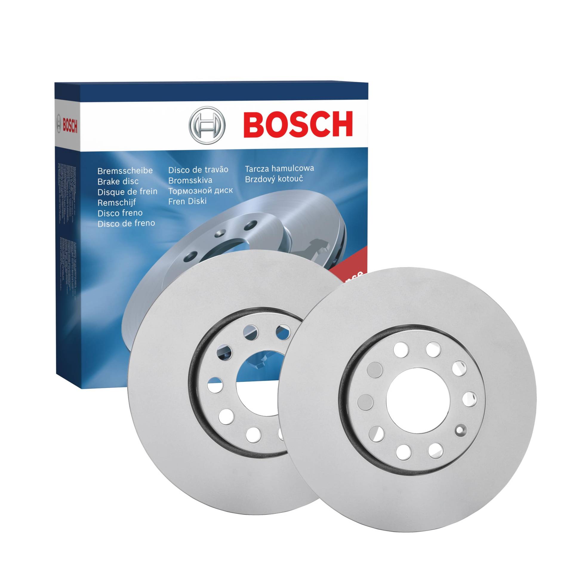 Bosch BD468 Bremsscheiben - Vorderachse - ECE-R90 Zertifizierung - zwei Bremsscheiben pro Set von Bosch Automotive