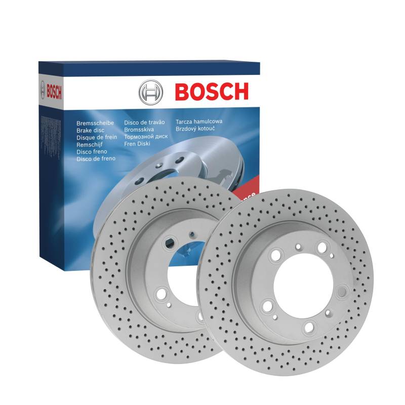Bosch BD512 Bremsscheiben - Hinterachse - ECE-R90 Zertifizierung - zwei Bremsscheiben pro Set von Bosch Automotive