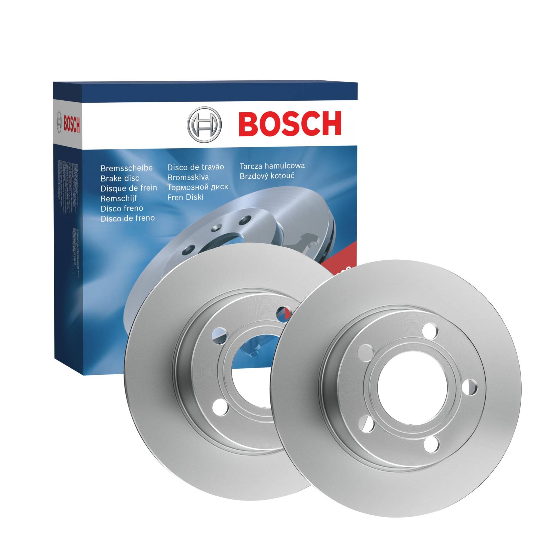 Bosch BD618 Bremsscheiben - Hinterachse - ECE-R90 Zertifizierung - zwei Bremsscheiben pro Set von Bosch Automotive