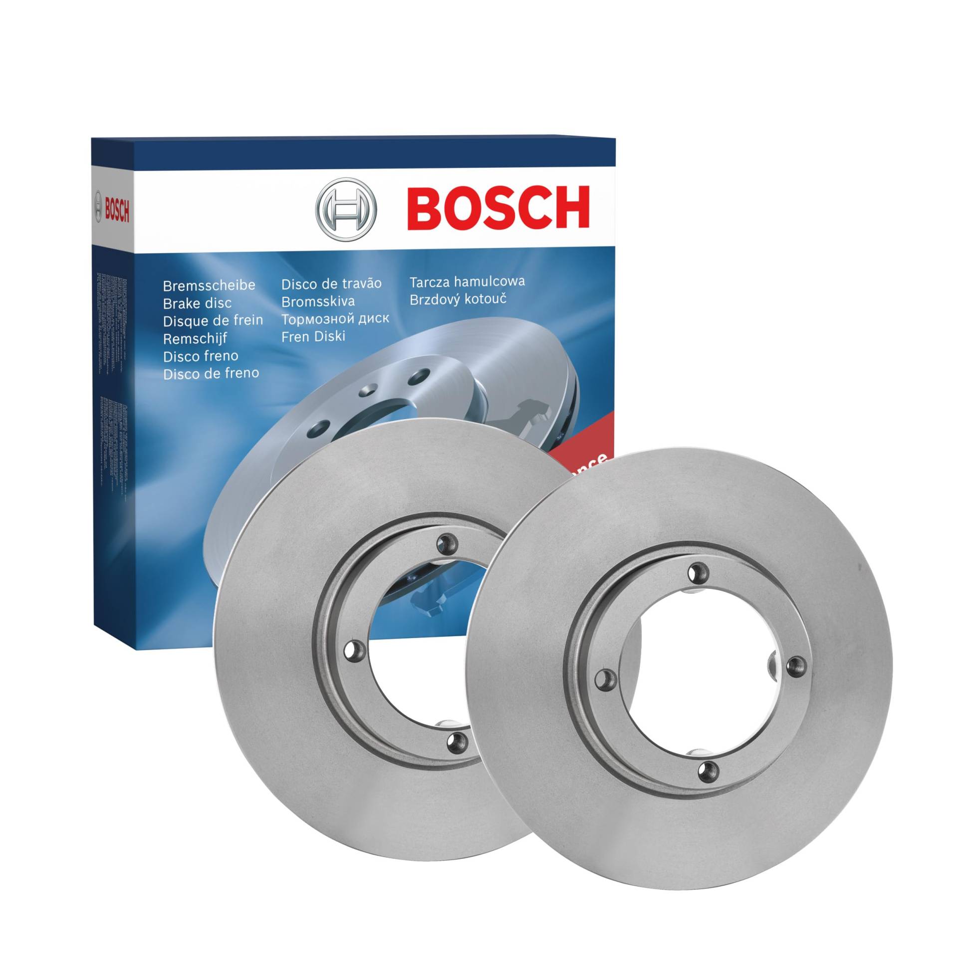 Bosch BD626 Bremsscheiben - Vorderachse - ECE-R90 Zertifizierung - zwei Bremsscheiben pro Set von Bosch Automotive
