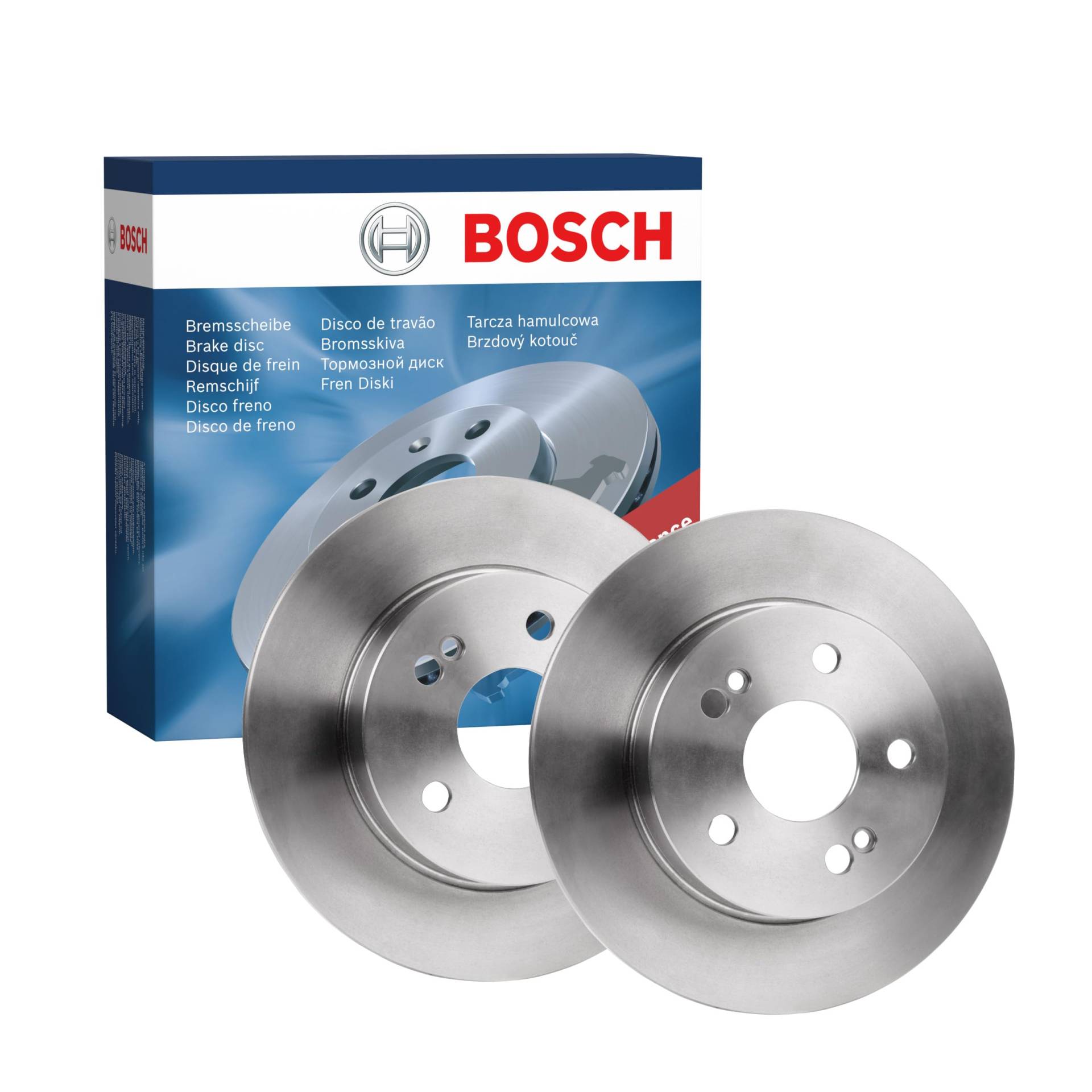 Bosch BD671 Bremsscheiben - Hinterachse - ECE-R90 Zertifizierung - zwei Bremsscheiben pro Set von Bosch Automotive