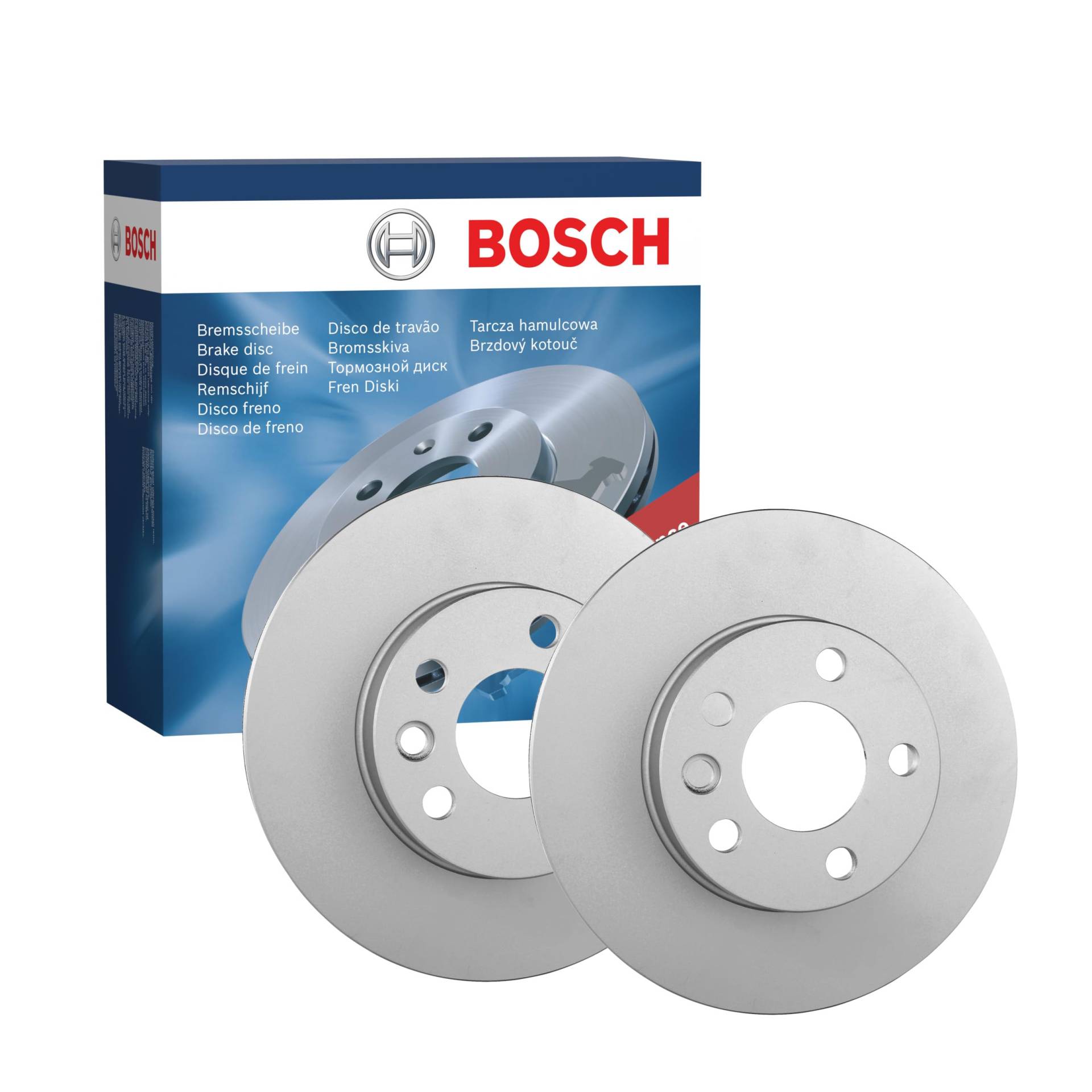 Bosch BD746 Bremsscheiben - Vorderachse - ECE-R90 Zertifizierung - zwei Bremsscheiben pro Set von Bosch Automotive