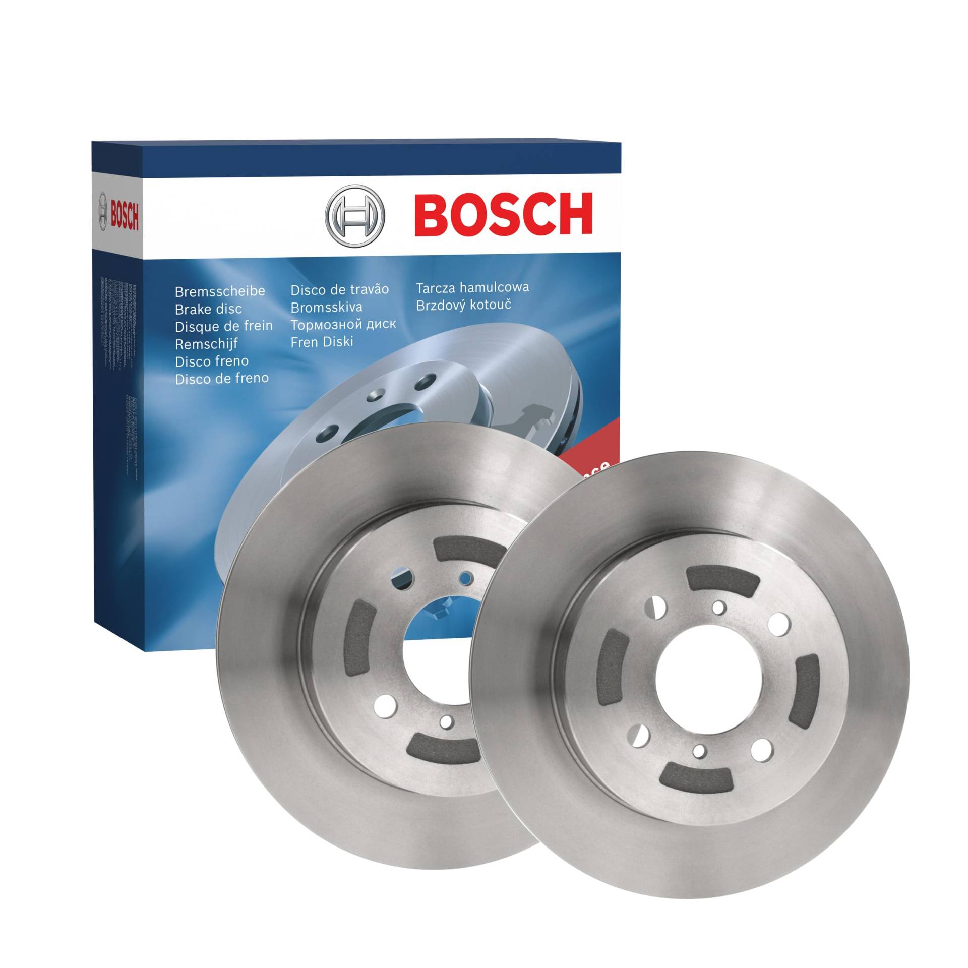 Bosch BD881 Bremsscheiben - Vorderachse - ECE-R90 Zertifizierung - zwei Bremsscheiben pro Set von Bosch Automotive