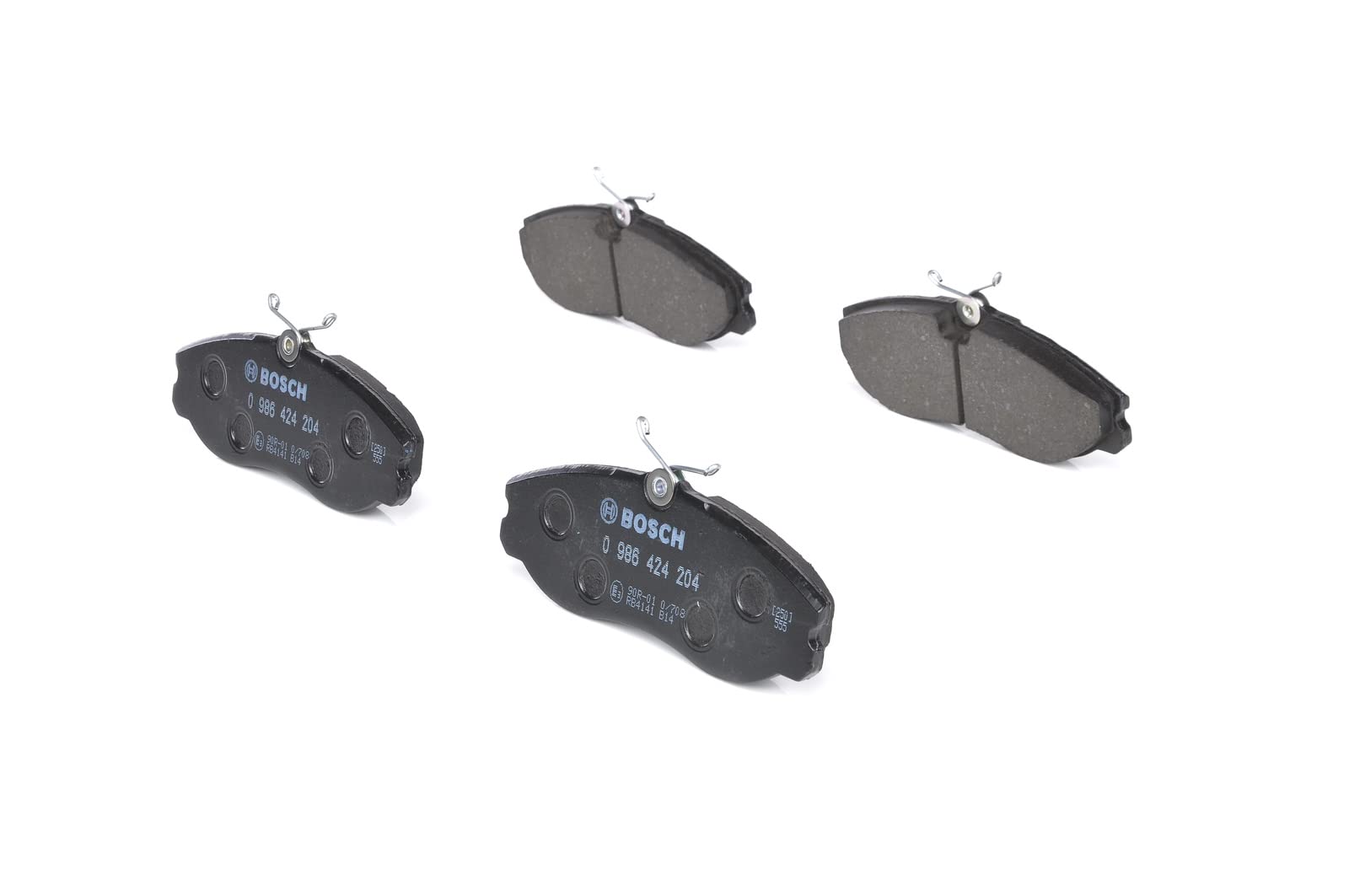 Bosch BP092 Bremsbeläge - Vorderachse - ECE-R90 Zertifizierung - vier Bremsbeläge pro Set Bosch BP092 Bremsbeläge - Vorderachse - ECE-R90 Zertifizierung - vier Bremsbeläge pro Set von Bosch Automotive