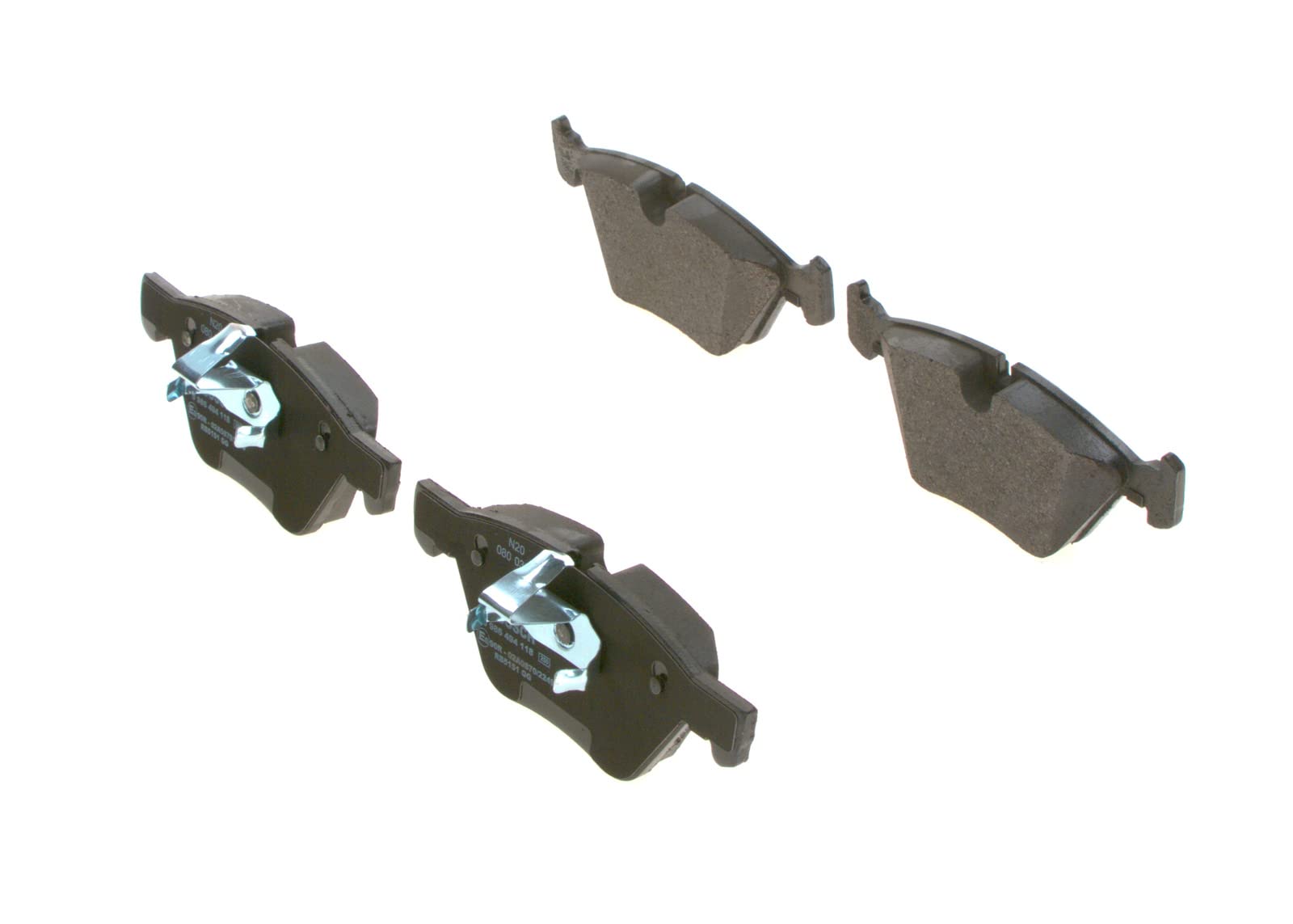Bosch BP1028 Bremsbeläge - Vorderachse - ECE-R90 Zertifizierung - vier Bremsbeläge pro Set Bosch BP1028 Bremsbeläge - Vorderachse - ECE-R90 Zertifizierung - vier Bremsbeläge pro Set von Bosch Automotive