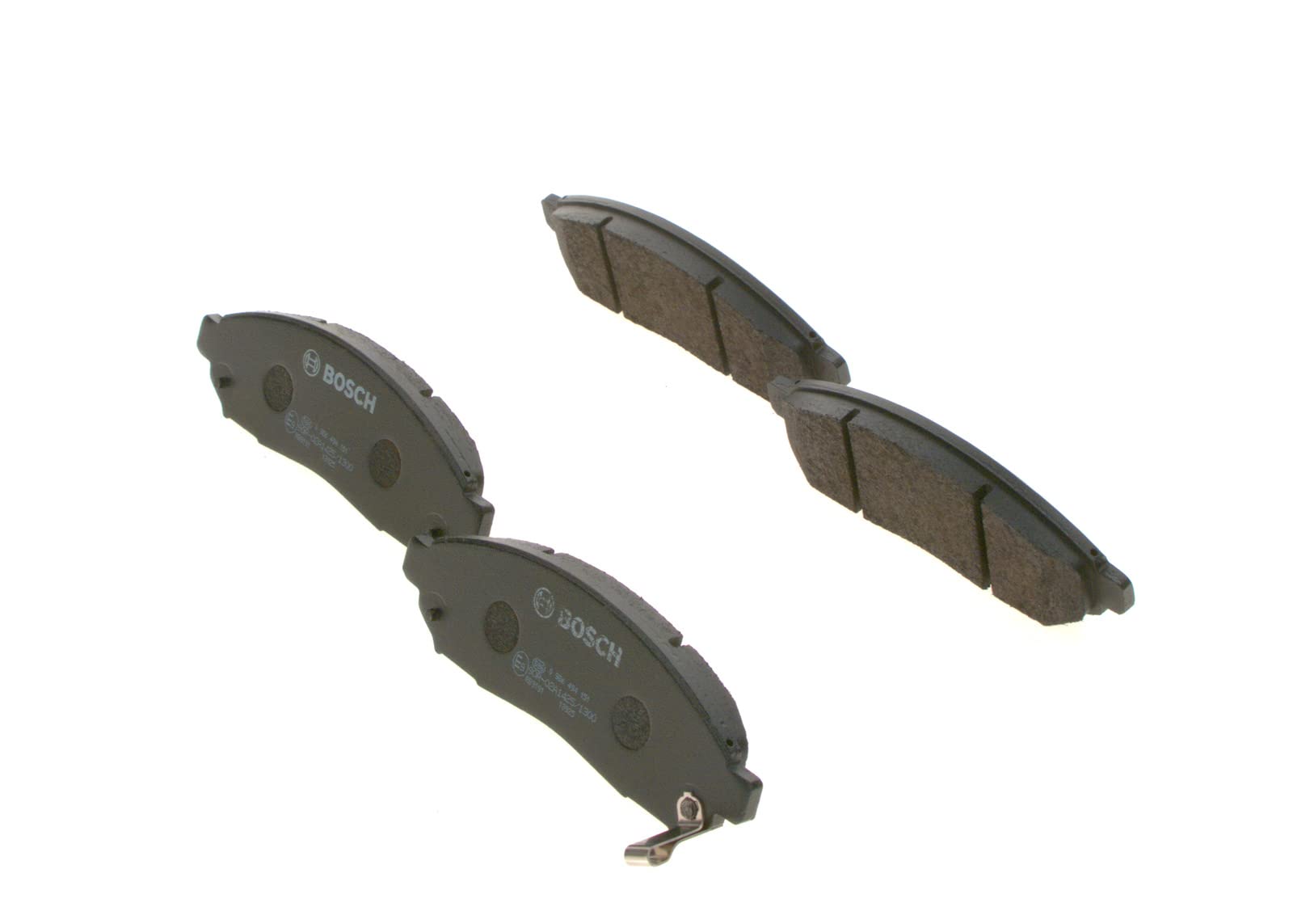Bosch BP1062 Bremsbeläge - Vorderachse - ECE-R90 Zertifizierung - vier Bremsbeläge pro Set Bosch BP1062 Bremsbeläge - Vorderachse - ECE-R90 Zertifizierung - vier Bremsbeläge pro Set von Bosch Automotive