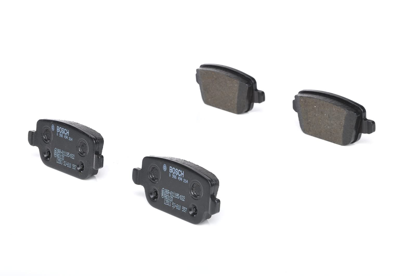 Bosch BP1150 Bremsbeläge - Hinterachse - ECE-R90 Zertifizierung - vier Bremsbeläge pro Set Bosch BP1150 Bremsbeläge - Hinterachse - ECE-R90 Zertifizierung - vier Bremsbeläge pro Set von Bosch Automotive
