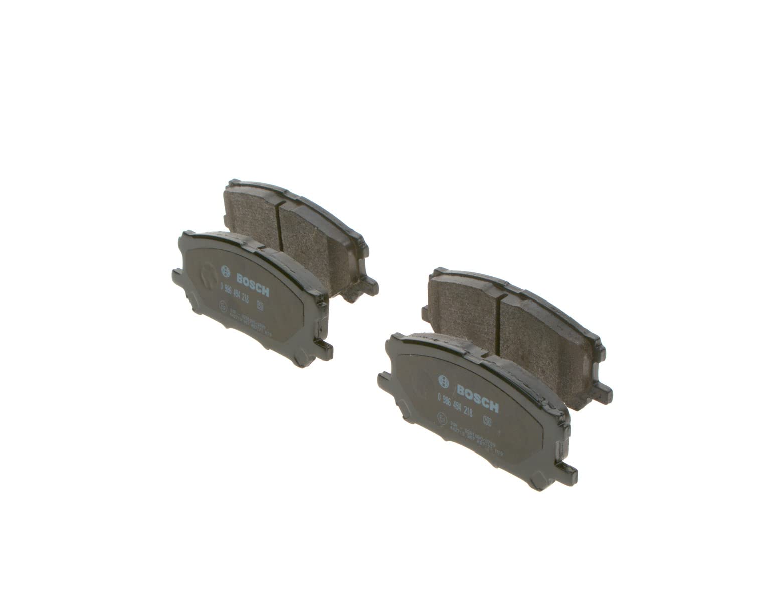 Bosch BP1154 Bremsbeläge - Vorderachse - ECE-R90 Zertifizierung - vier Bremsbeläge pro Set Bosch BP1154 Bremsbeläge - Vorderachse - ECE-R90 Zertifizierung - vier Bremsbeläge pro Set von Bosch Automotive