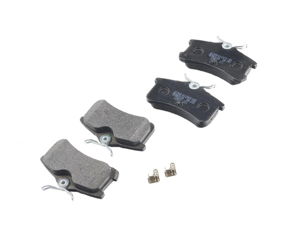 Bosch BP1186 Bremsbeläge - Hinterachse - ECE-R90 Zertifizierung - vier Bremsbeläge pro Set Bosch BP1186 Bremsbeläge - Hinterachse - ECE-R90 Zertifizierung - vier Bremsbeläge pro Set von Bosch Automotive