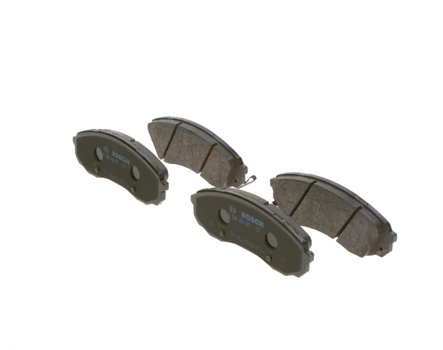Bosch BP1285 Bremsbeläge - Vorderachse - ECE-R90 Zertifizierung - vier Bremsbeläge pro Set Bosch BP1285 Bremsbeläge - Vorderachse - ECE-R90 Zertifizierung - vier Bremsbeläge pro Set von Bosch Automotive