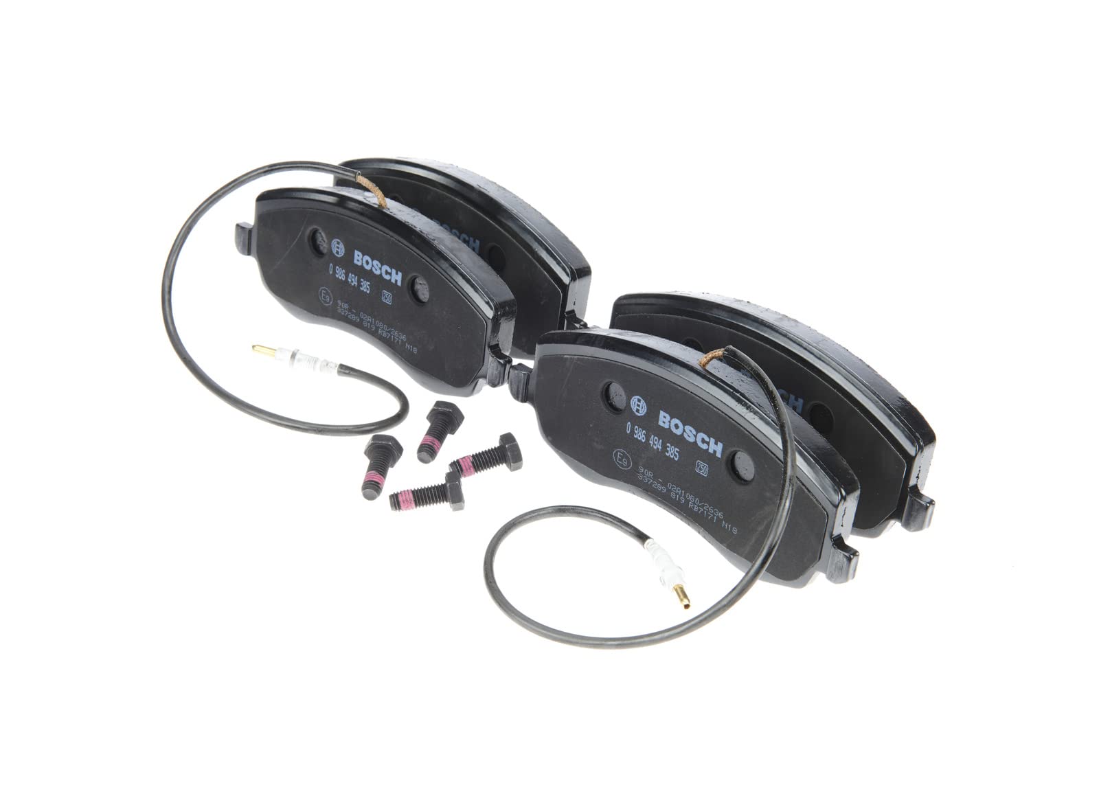 Bosch BP1293 Bremsbeläge - Vorderachse - ECE-R90 Zertifizierung - vier Bremsbeläge pro Set Bosch BP1293 Bremsbeläge - Vorderachse - ECE-R90 Zertifizierung - vier Bremsbeläge pro Set von Bosch Automotive
