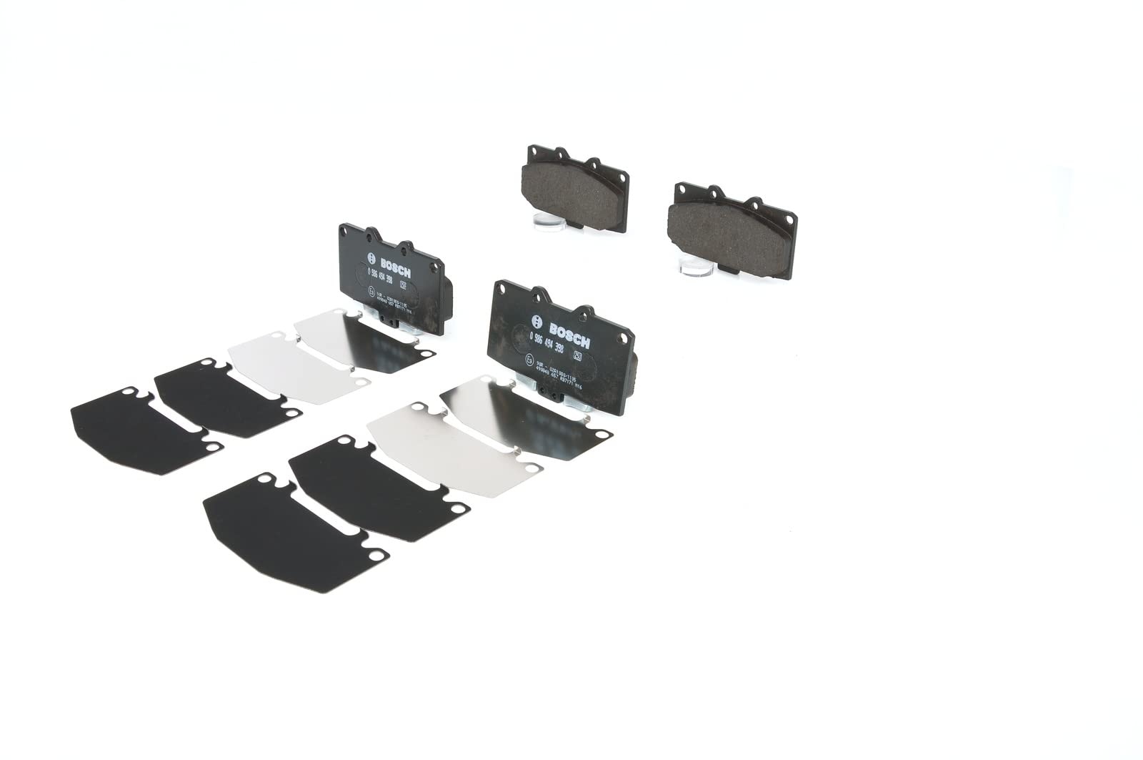 Bosch BP1321 Bremsbeläge - Vorderachse - ECE-R90 Zertifizierung - vier Bremsbeläge pro Set Bosch BP1321 Bremsbeläge - Vorderachse - ECE-R90 Zertifizierung - vier Bremsbeläge pro Set von Bosch Automotive