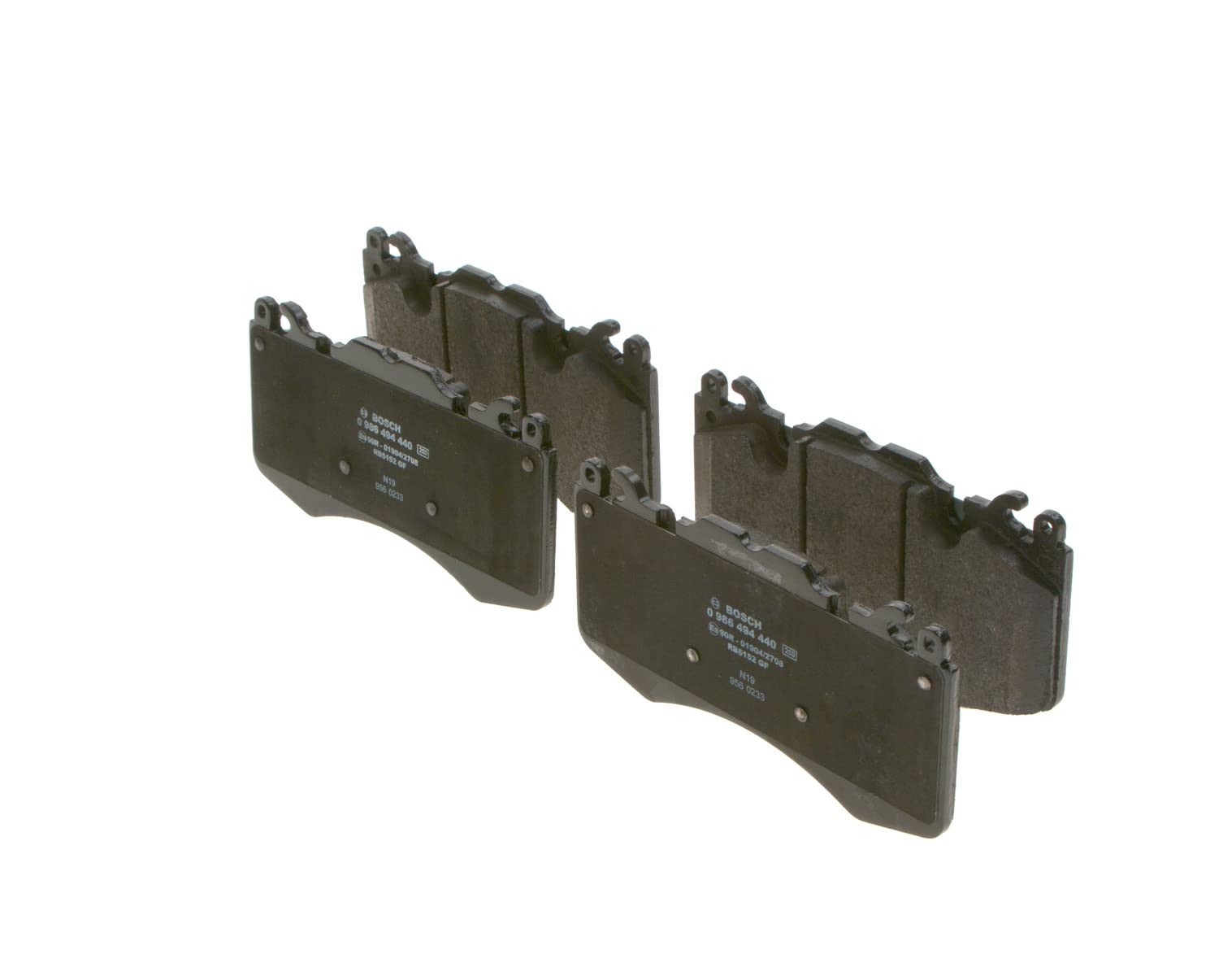 Bosch BP1362 Bremsbeläge - Vorderachse - ECE-R90 Zertifizierung - vier Bremsbeläge pro Set Bosch BP1362 Bremsbeläge - Vorderachse - ECE-R90 Zertifizierung - vier Bremsbeläge pro Set von Bosch Automotive