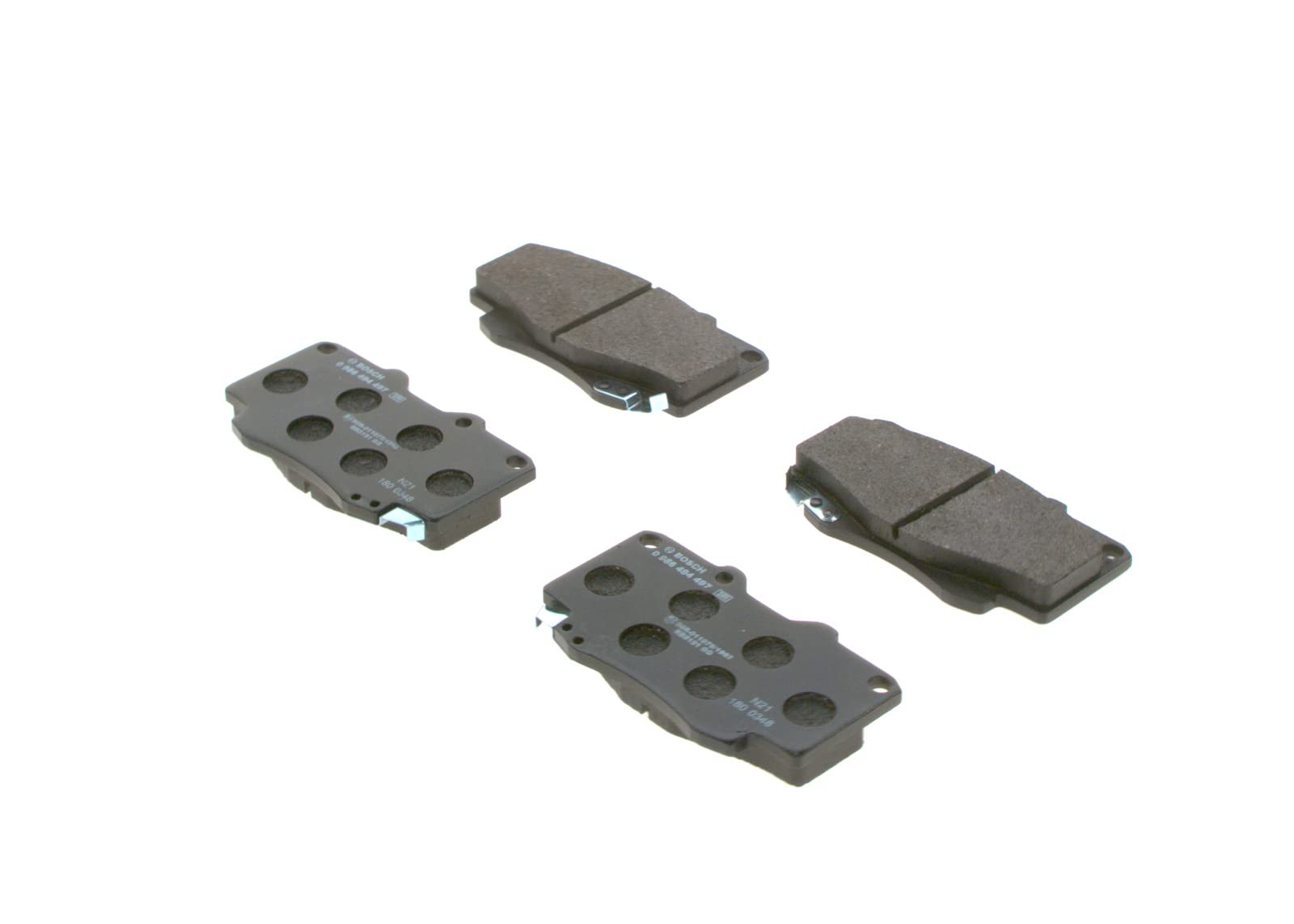 Bosch BP1416 Bremsbeläge - Vorderachse - ECE-R90 Zertifizierung - vier Bremsbeläge pro Set Bosch BP1416 Bremsbeläge - Vorderachse - ECE-R90 Zertifizierung - vier Bremsbeläge pro Set von Bosch Automotive