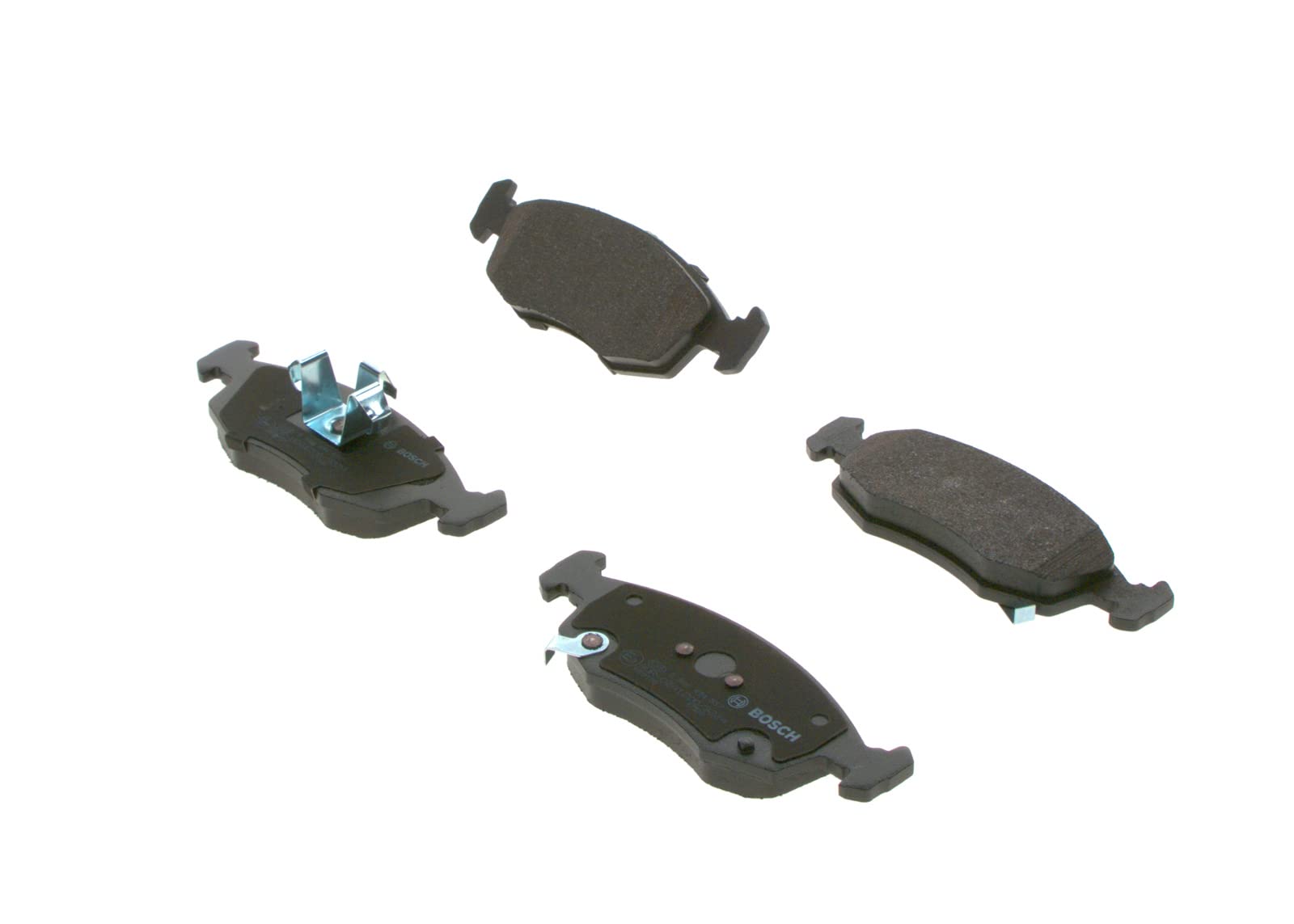 Bosch BP1458 Bremsbeläge - Vorderachse - ECE-R90 Zertifizierung - vier Bremsbeläge pro Set Bosch BP1458 Bremsbeläge - Vorderachse - ECE-R90 Zertifizierung - vier Bremsbeläge pro Set von Bosch Automotive