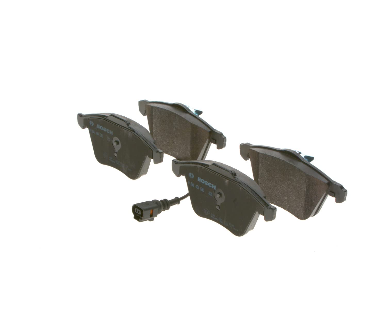 Bosch BP1471 Bremsbeläge - Vorderachse - ECE-R90 Zertifizierung - vier Bremsbeläge pro Set Bosch BP1471 Bremsbeläge - Vorderachse - ECE-R90 Zertifizierung - vier Bremsbeläge pro Set von Bosch Automotive