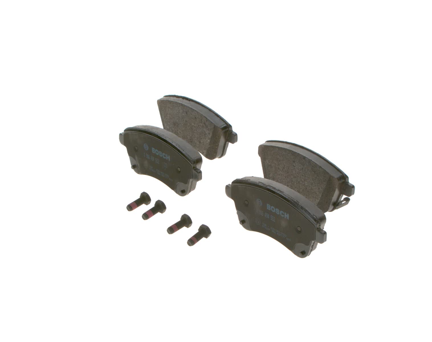 Bosch BP1473 Bremsbeläge - Vorderachse - ECE-R90 Zertifizierung - vier Bremsbeläge pro Set Bosch BP1473 Bremsbeläge - Vorderachse - ECE-R90 Zertifizierung - vier Bremsbeläge pro Set von Bosch Automotive