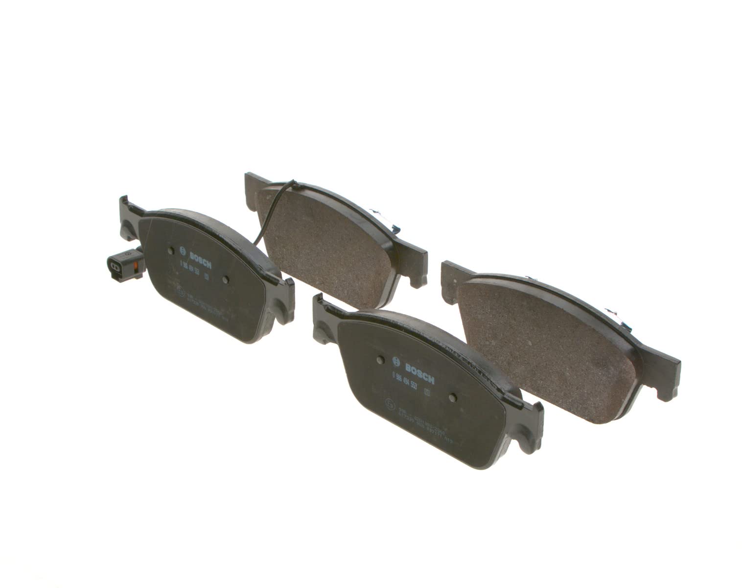 Bosch BP1474 Bremsbeläge - Vorderachse - ECE-R90 Zertifizierung - vier Bremsbeläge pro Set Bosch BP1474 Bremsbeläge - Vorderachse - ECE-R90 Zertifizierung - vier Bremsbeläge pro Set von Bosch Automotive