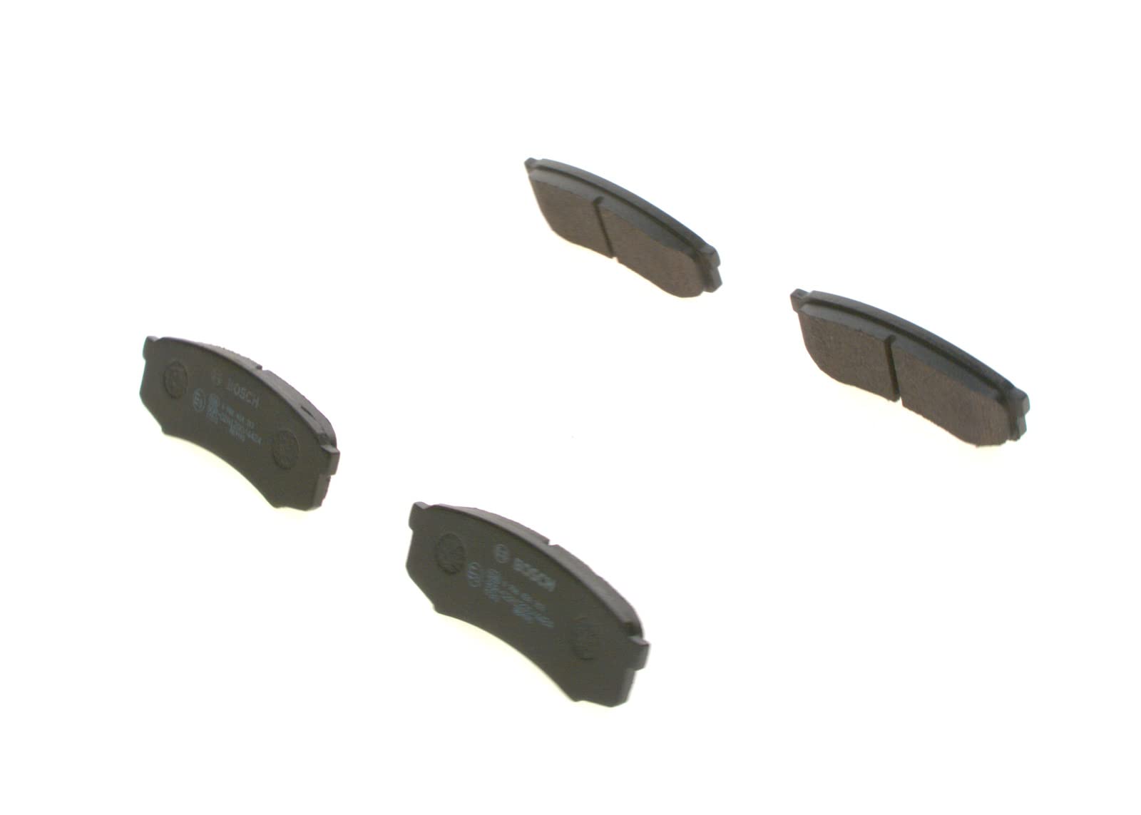 Bosch BP152 Bremsbeläge - Hinterachse - ECE-R90 Zertifizierung - vier Bremsbeläge pro Set Bosch BP152 Bremsbeläge - Hinterachse - ECE-R90 Zertifizierung - vier Bremsbeläge pro Set von Bosch Automotive