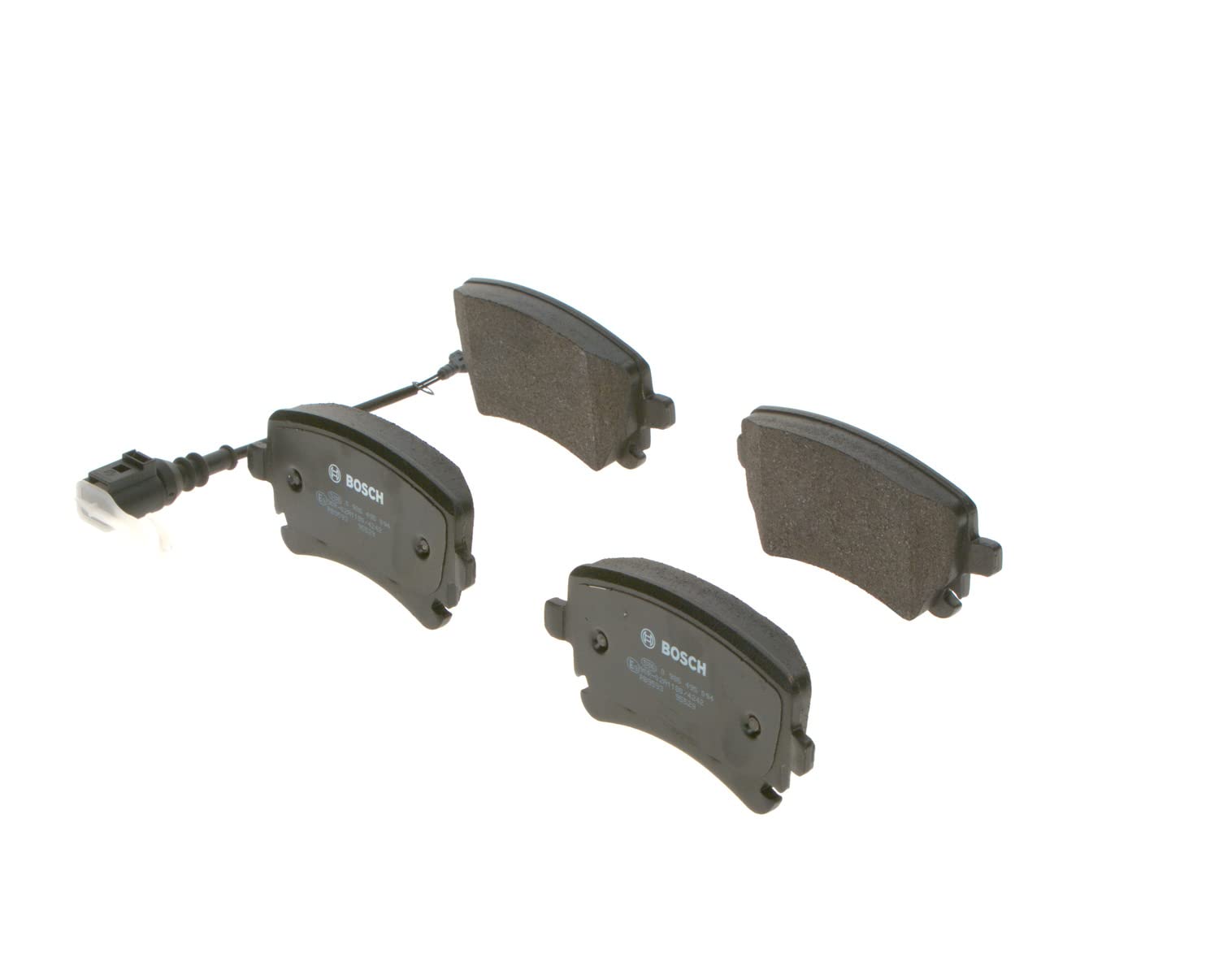 Bosch BP1520 Bremsbeläge - Hinterachse - ECE-R90 Zertifizierung - vier Bremsbeläge pro Set Bosch BP1520 Bremsbeläge - Hinterachse - ECE-R90 Zertifizierung - vier Bremsbeläge pro Set von Bosch Automotive