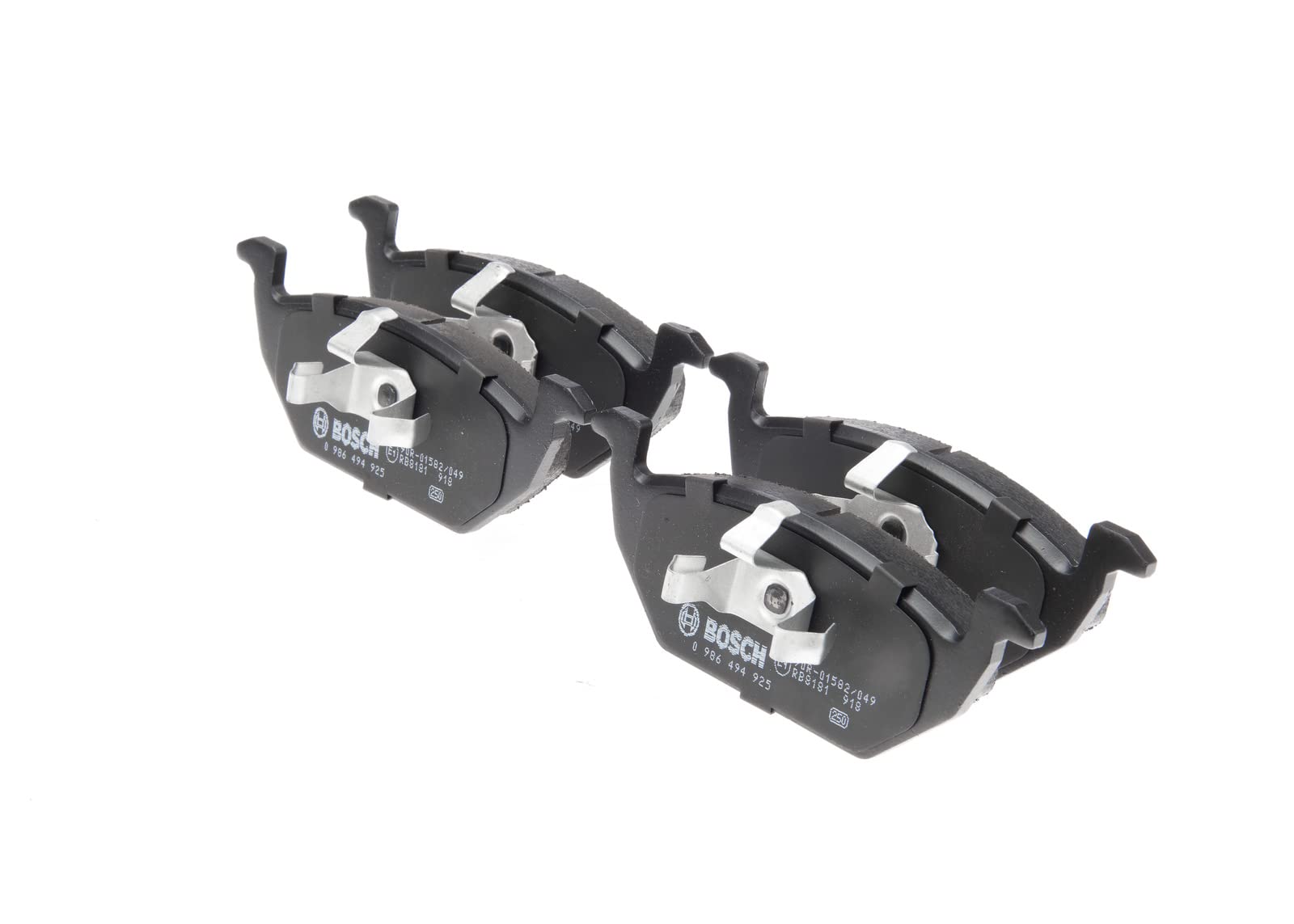 Bosch BP1914 Bremsbeläge - Vorderachse - ECE-R90 Zertifizierung - vier Bremsbeläge pro Set Bosch BP1914 Bremsbeläge - Vorderachse - ECE-R90 Zertifizierung - vier Bremsbeläge pro Set von Bosch Automotive