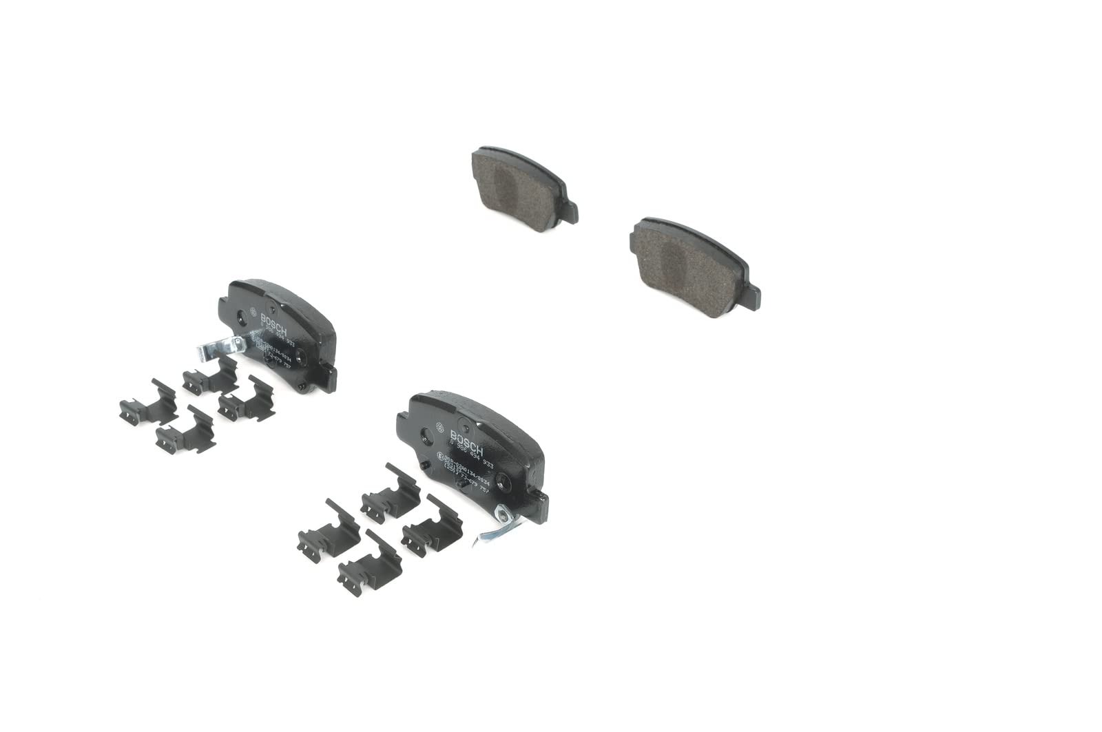 Bosch BP1922 Bremsbeläge - Hinterachse - ECE-R90 Zertifizierung - vier Bremsbeläge pro Set Bosch BP1922 Bremsbeläge - Hinterachse - ECE-R90 Zertifizierung - vier Bremsbeläge pro Set von Bosch Automotive
