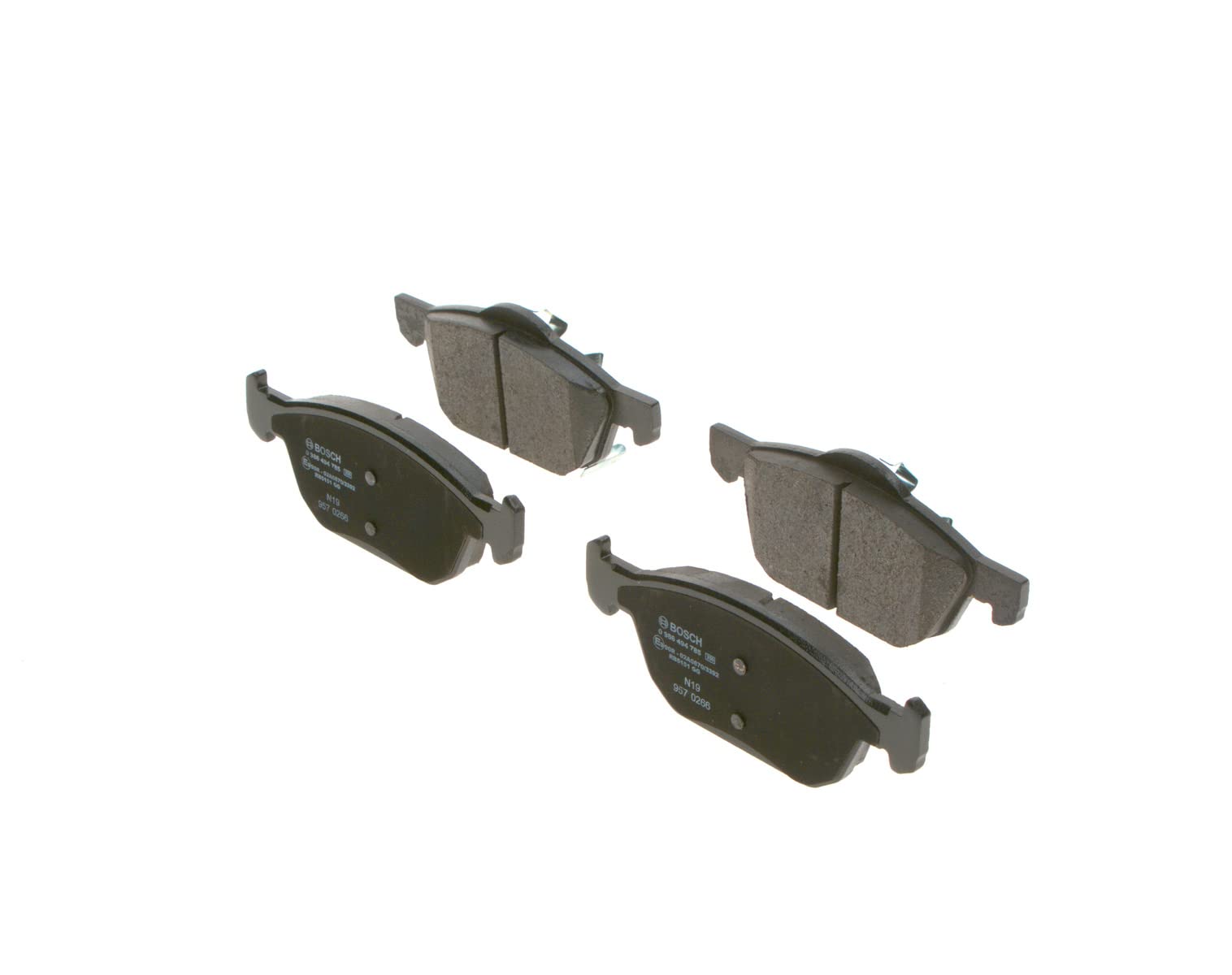 Bosch Automotive BP1959 Bremsbeläge - Vorderachse - ECE-R90 Zertifizierung - vier Bremsbeläge pro Set, black, 986494785 Bosch Automotive BP1959 Bremsbeläge - Vorderachse - ECE-R90 Zertifizierung - vier Bremsbeläge pro Set, black, 986494785 von Bosch Automotive