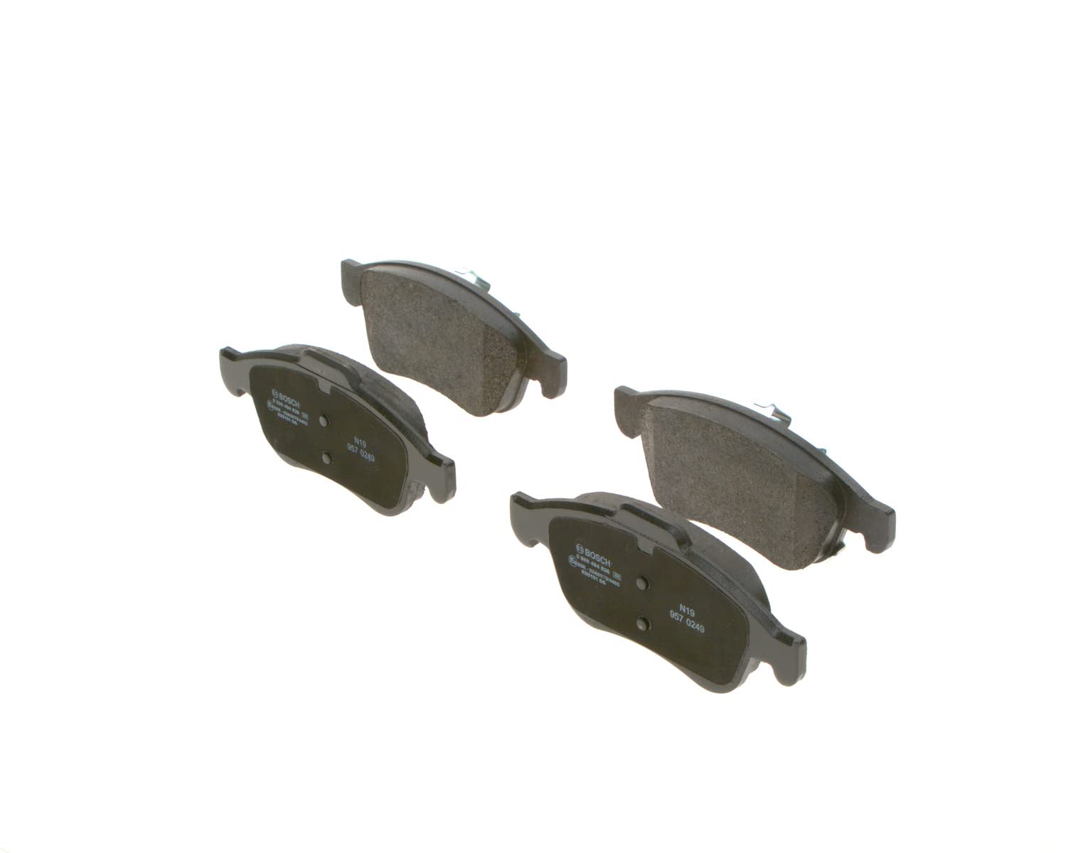 Bosch BP2000 Bremsbeläge - Vorderachse - ECE-R90 Zertifizierung - vier Bremsbeläge pro Set Bosch BP2000 Bremsbeläge - Vorderachse - ECE-R90 Zertifizierung - vier Bremsbeläge pro Set von Bosch Automotive