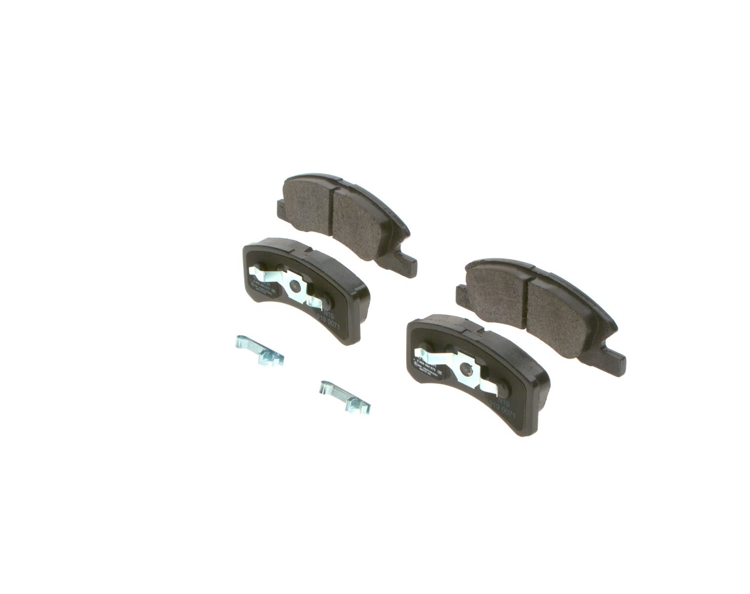 Bosch Automotive BP2052 Bremsbeläge - Vorderachse - ECE-R90 Zertifizierung - vier Bremsbeläge pro Set, black, 986494878 Bosch Automotive BP2052 Bremsbeläge - Vorderachse - ECE-R90 Zertifizierung - vier Bremsbeläge pro Set, black, 986494878 von Bosch Automotive