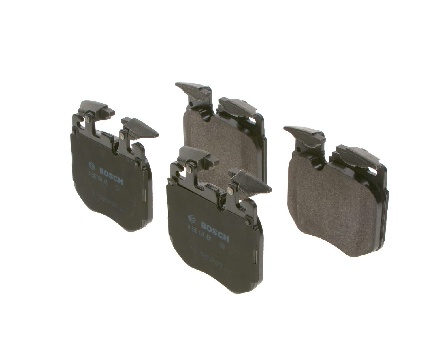 Bosch BP2288 Bremsbeläge - Vorderachse - ECE-R90 Zertifizierung - vier Bremsbeläge pro Set Bosch BP2288 Bremsbeläge - Vorderachse - ECE-R90 Zertifizierung - vier Bremsbeläge pro Set von Bosch Automotive