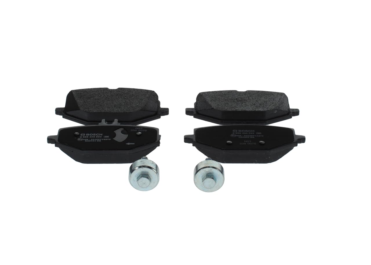 Bosch BP2736 Bremsbeläge, ECE-R90-Zertifizierung, 1 Satz mit 4 Bremsbelägen Bosch BP2736 Bremsbeläge, ECE-R90-Zertifizierung, 1 Satz mit 4 Bremsbelägen von Bosch Automotive