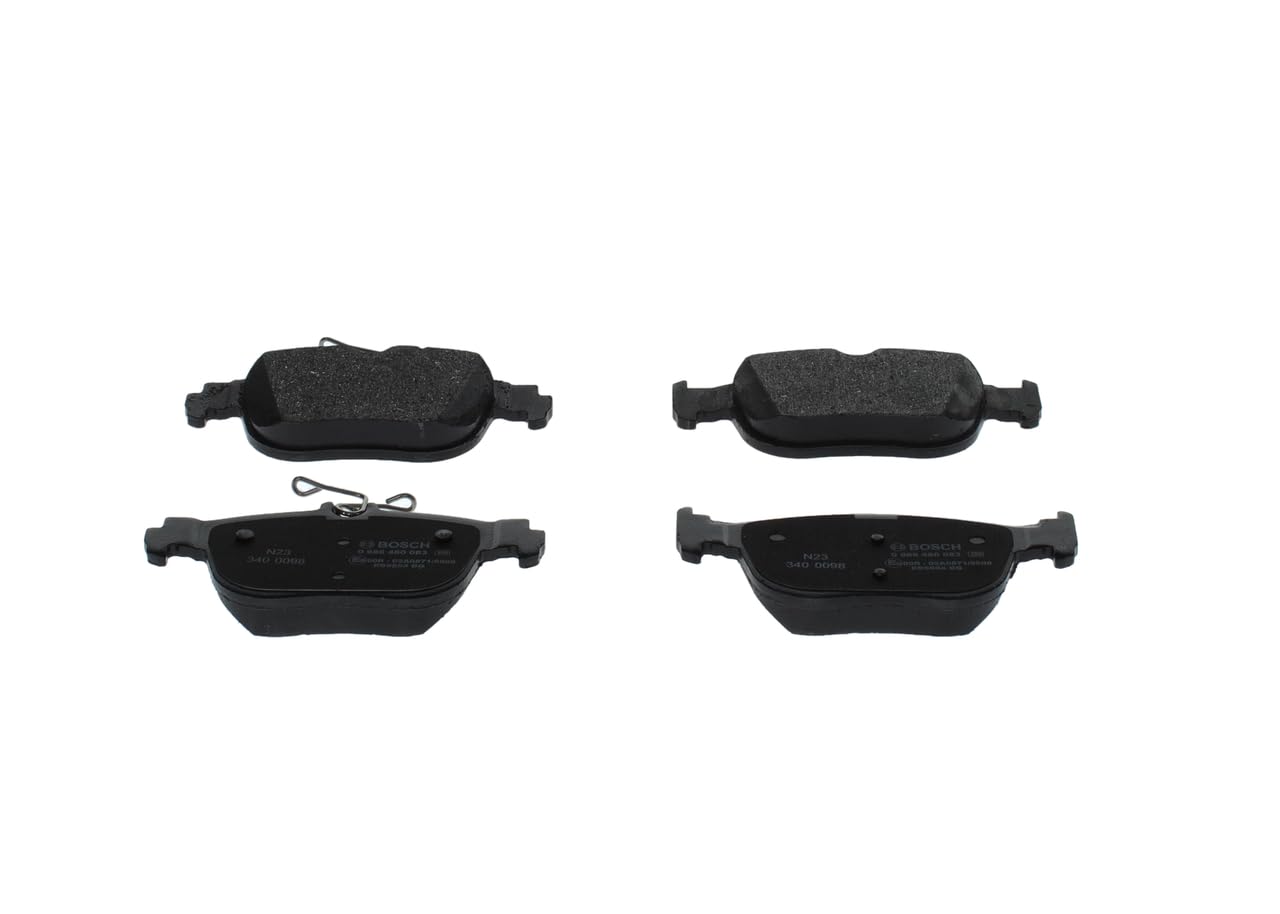 Bosch BP2793 Bremsbeläge, ECE-R90-Zertifizierung, 1 Satz mit 4 Bremsbelägen Bosch BP2793 Bremsbeläge, ECE-R90-Zertifizierung, 1 Satz mit 4 Bremsbelägen von Bosch Automotive