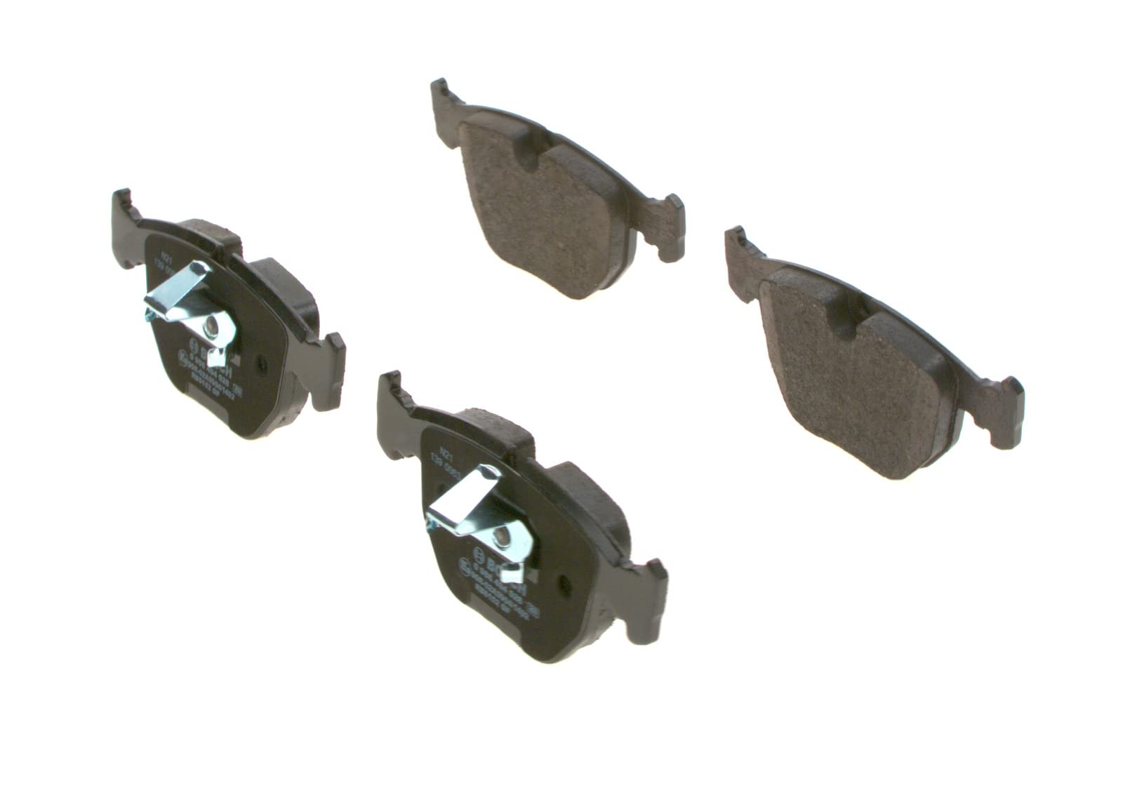 Bosch BP330 Bremsbeläge - Vorderachse - ECE-R90 Zertifizierung - vier Bremsbeläge pro Set Bosch BP330 Bremsbeläge - Vorderachse - ECE-R90 Zertifizierung - vier Bremsbeläge pro Set von Bosch Automotive
