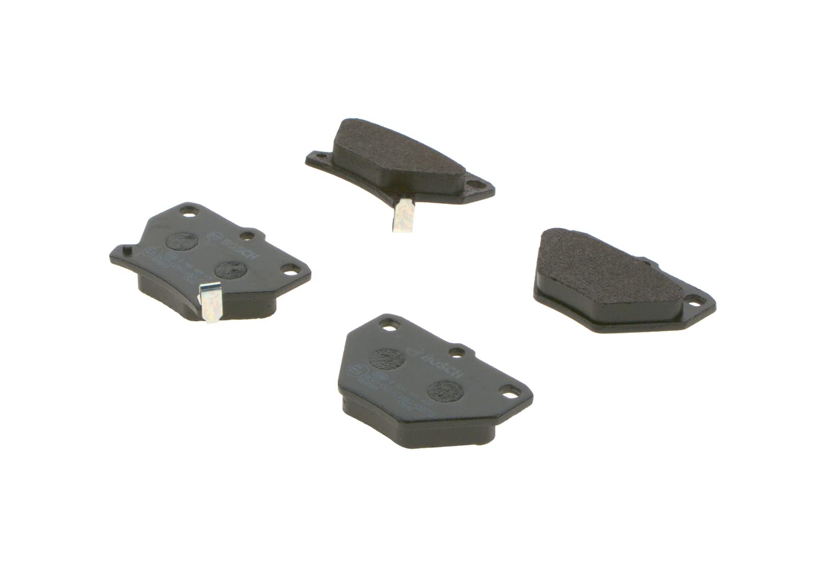 Bosch BP350 Bremsbeläge - Hinterachse - ECE-R90 Zertifizierung - vier Bremsbeläge pro Set Bosch BP350 Bremsbeläge - Hinterachse - ECE-R90 Zertifizierung - vier Bremsbeläge pro Set von Bosch Automotive