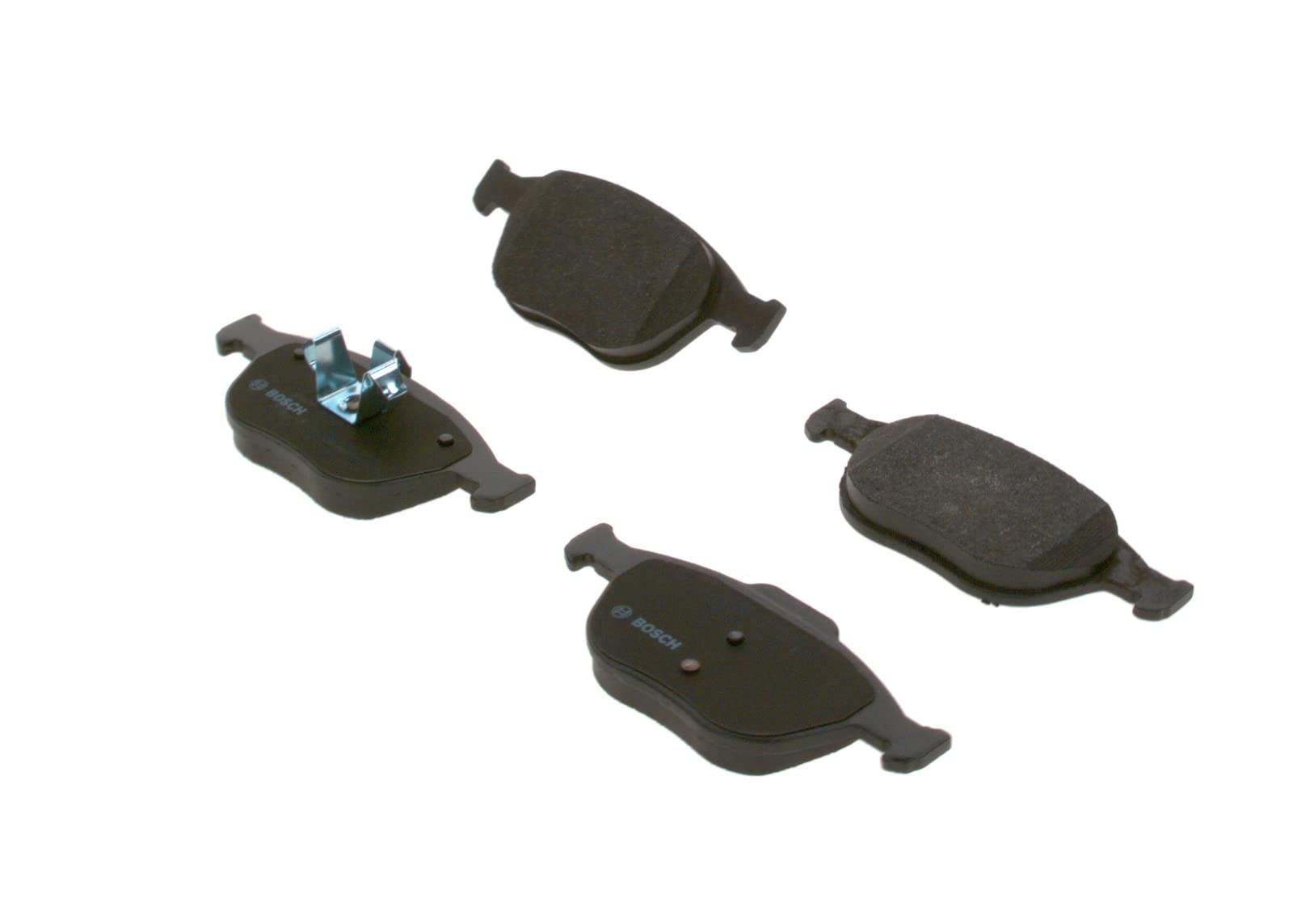 Bosch BP414 Bremsbeläge - Vorderachse - ECE-R90 Zertifizierung - vier Bremsbeläge pro Set Bosch BP414 Bremsbeläge - Vorderachse - ECE-R90 Zertifizierung - vier Bremsbeläge pro Set von Bosch Automotive