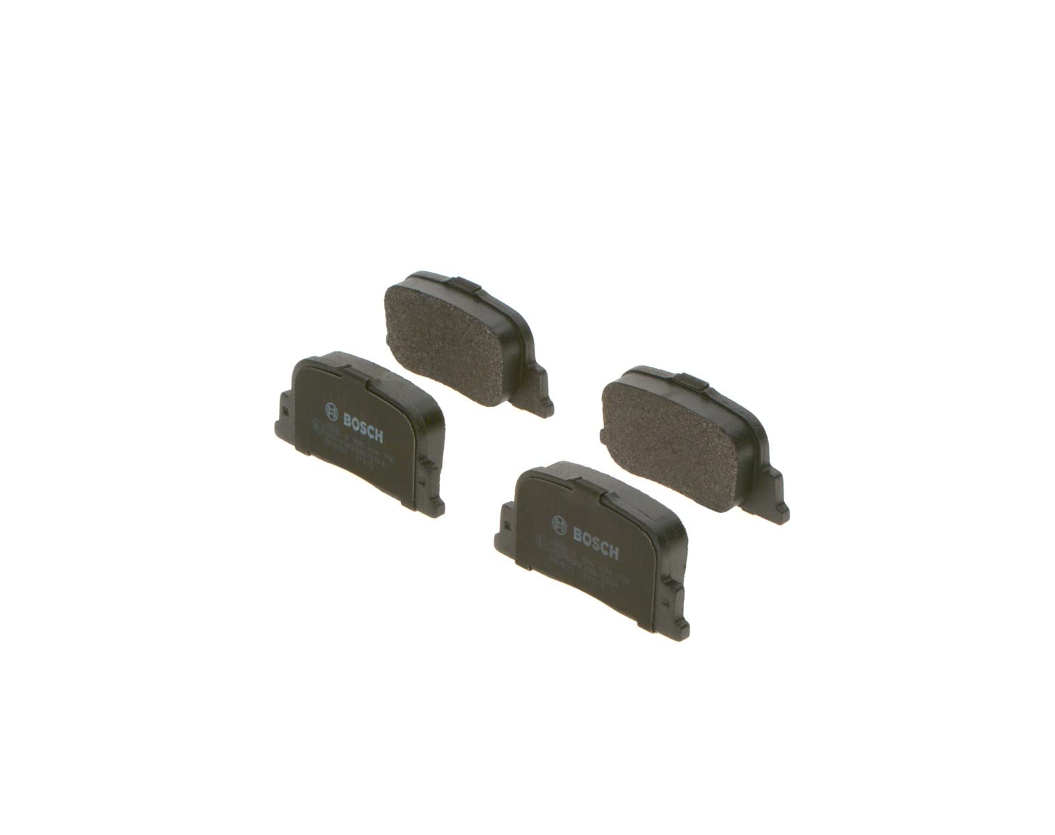 Bosch BP441 Bremsbeläge - Hinterachse - ECE-R90 Zertifizierung - vier Bremsbeläge pro Set Bosch BP441 Bremsbeläge - Hinterachse - ECE-R90 Zertifizierung - vier Bremsbeläge pro Set von Bosch Automotive